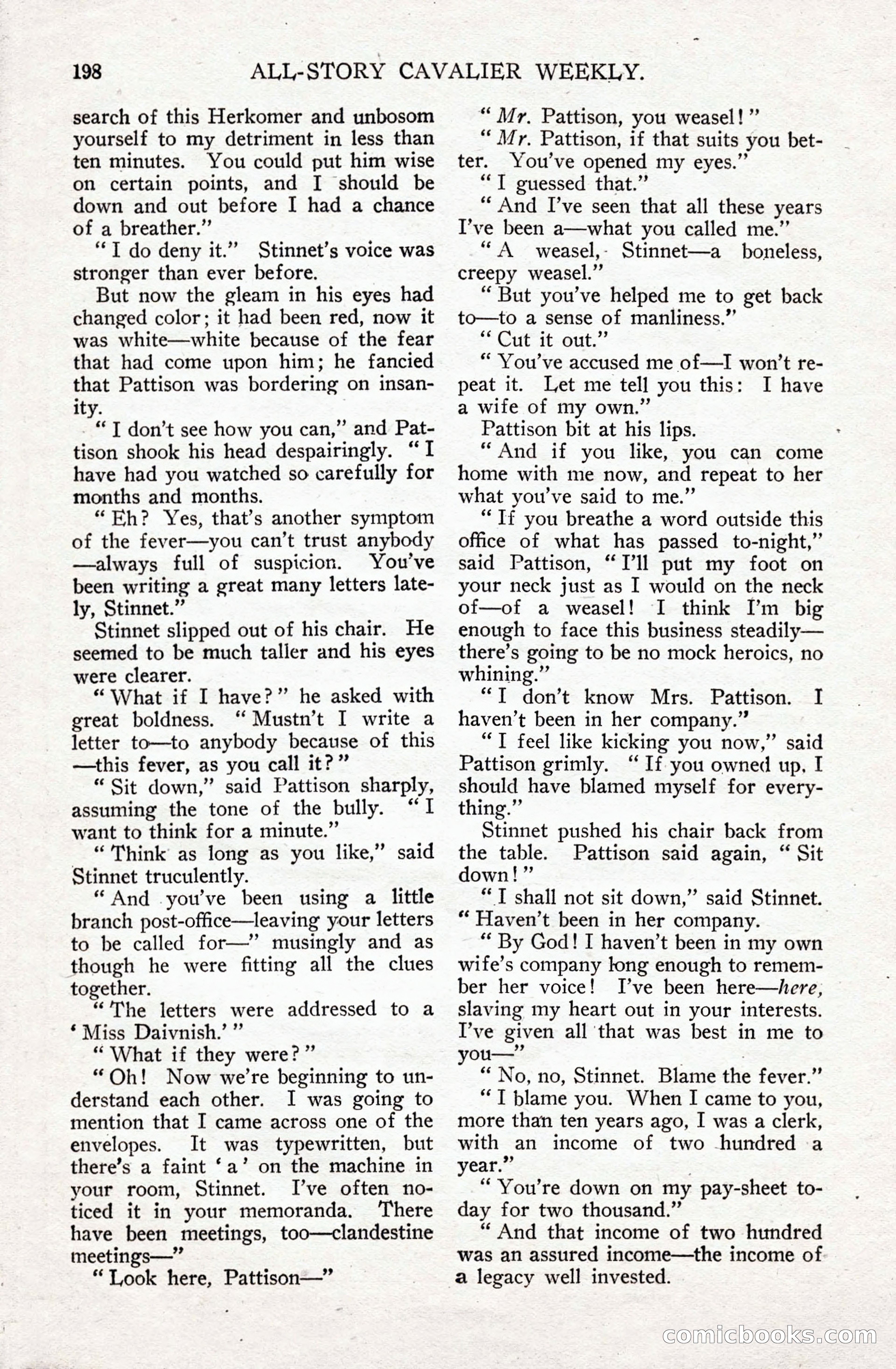 All-Story Cavalier Weekly, July 11, 1914 — page 204 of 216