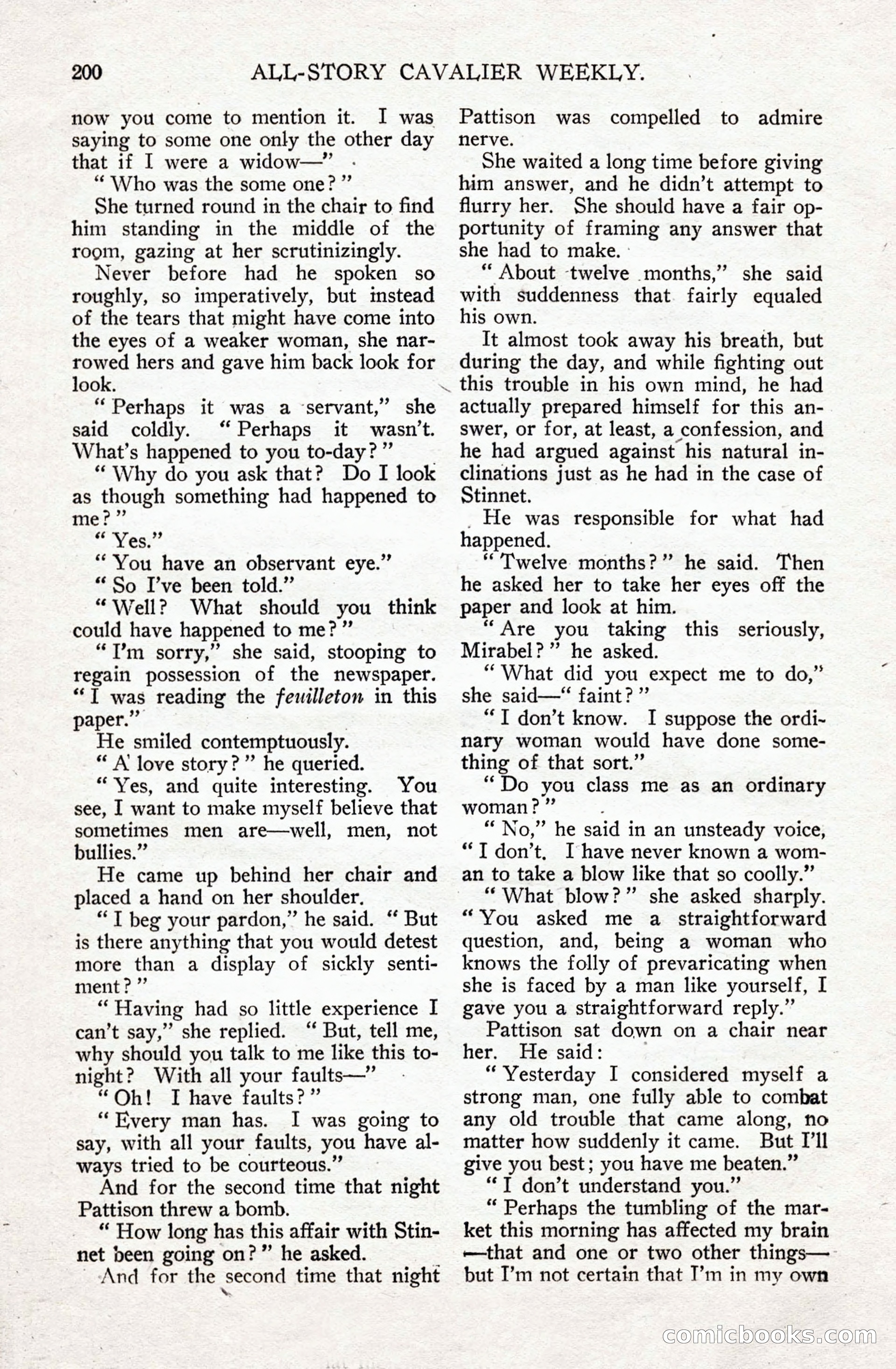 All-Story Cavalier Weekly, July 11, 1914 — page 206 of 216
