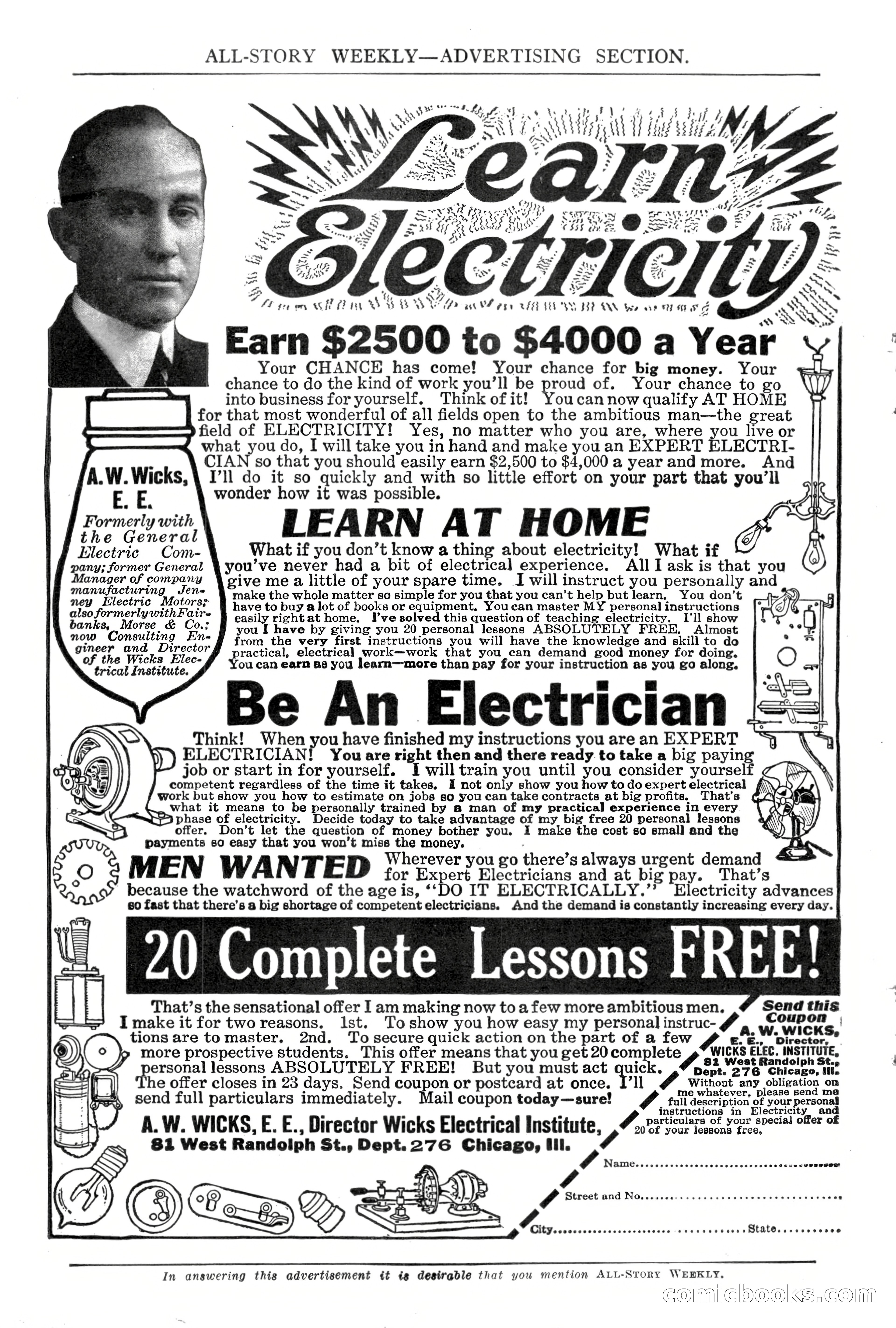All-Story Weekly, Vol. 68, No. 3 — page 4 of 192