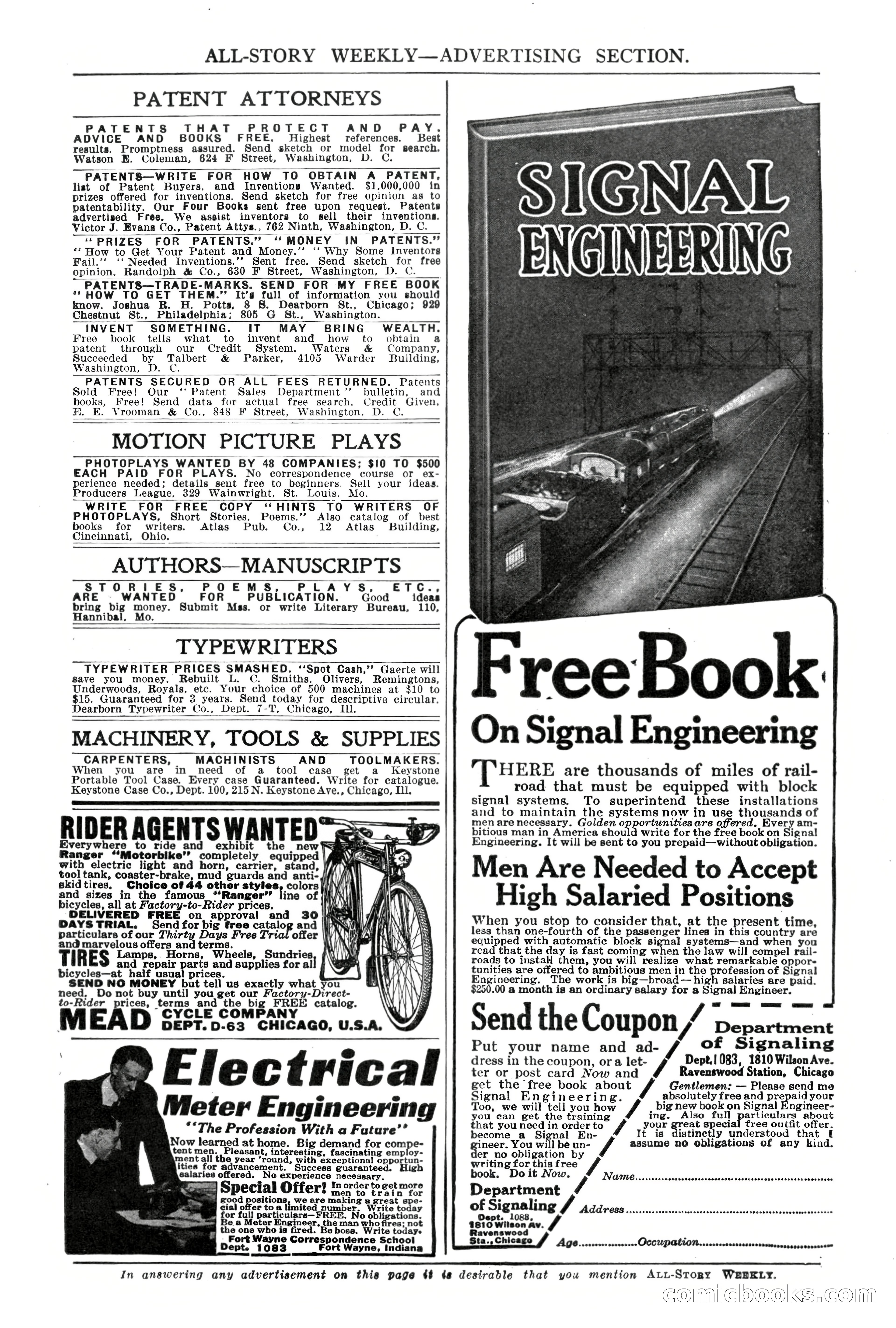 All-Story Weekly, Vol. 68, No. 3 — page 7 of 192