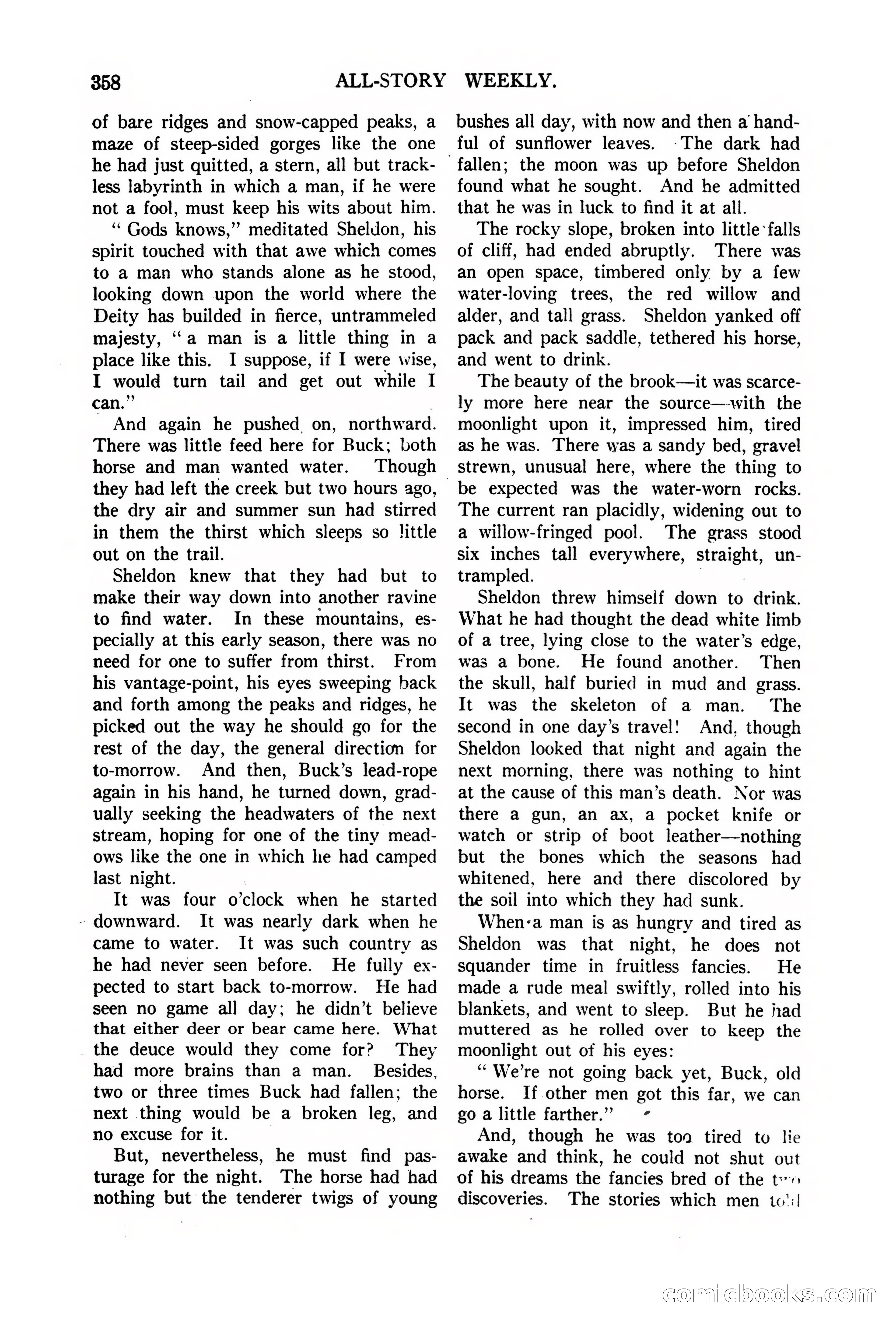 All-Story Weekly, Vol. 68, No. 3 — page 16 of 192
