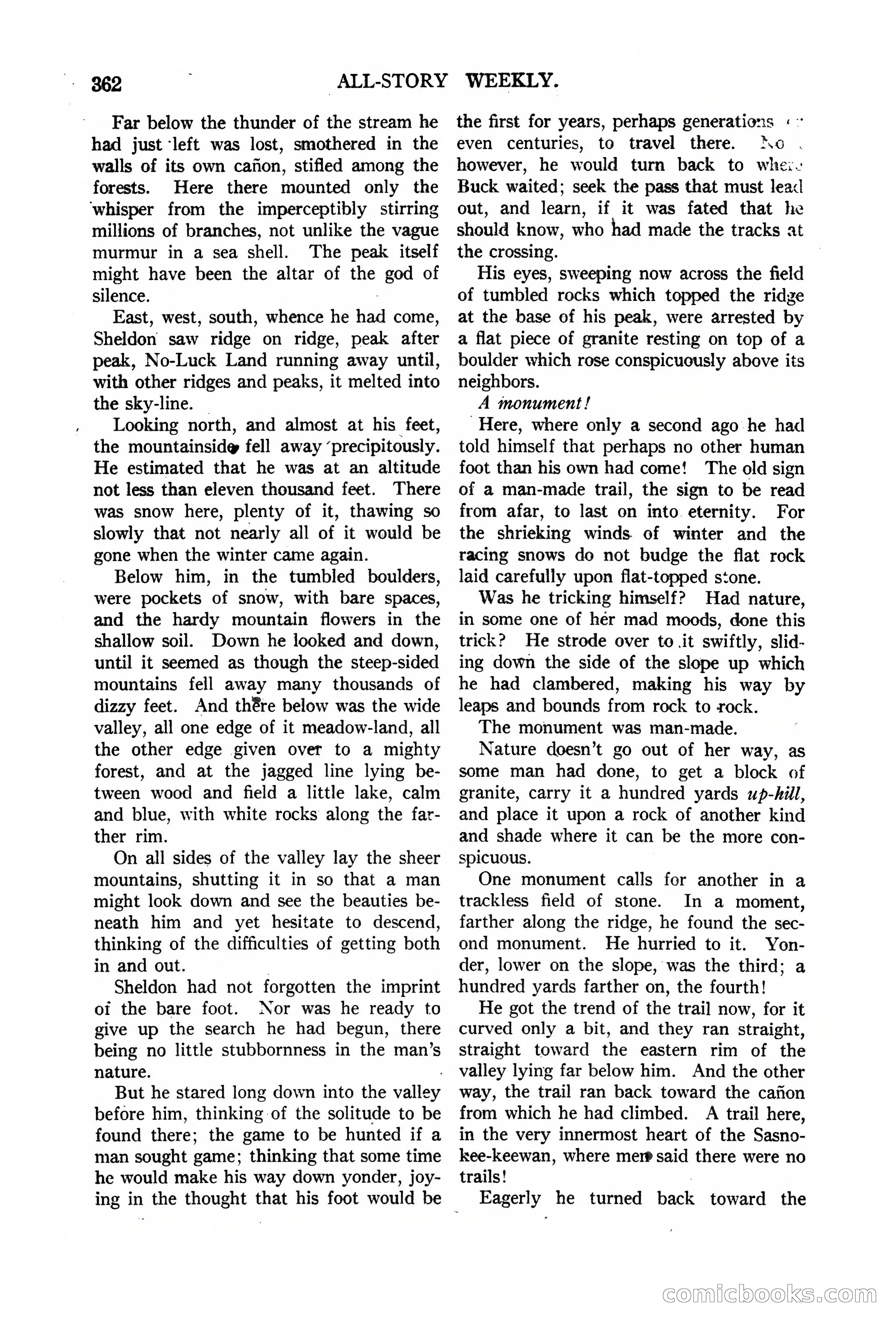 All-Story Weekly, Vol. 68, No. 3 — page 20 of 192