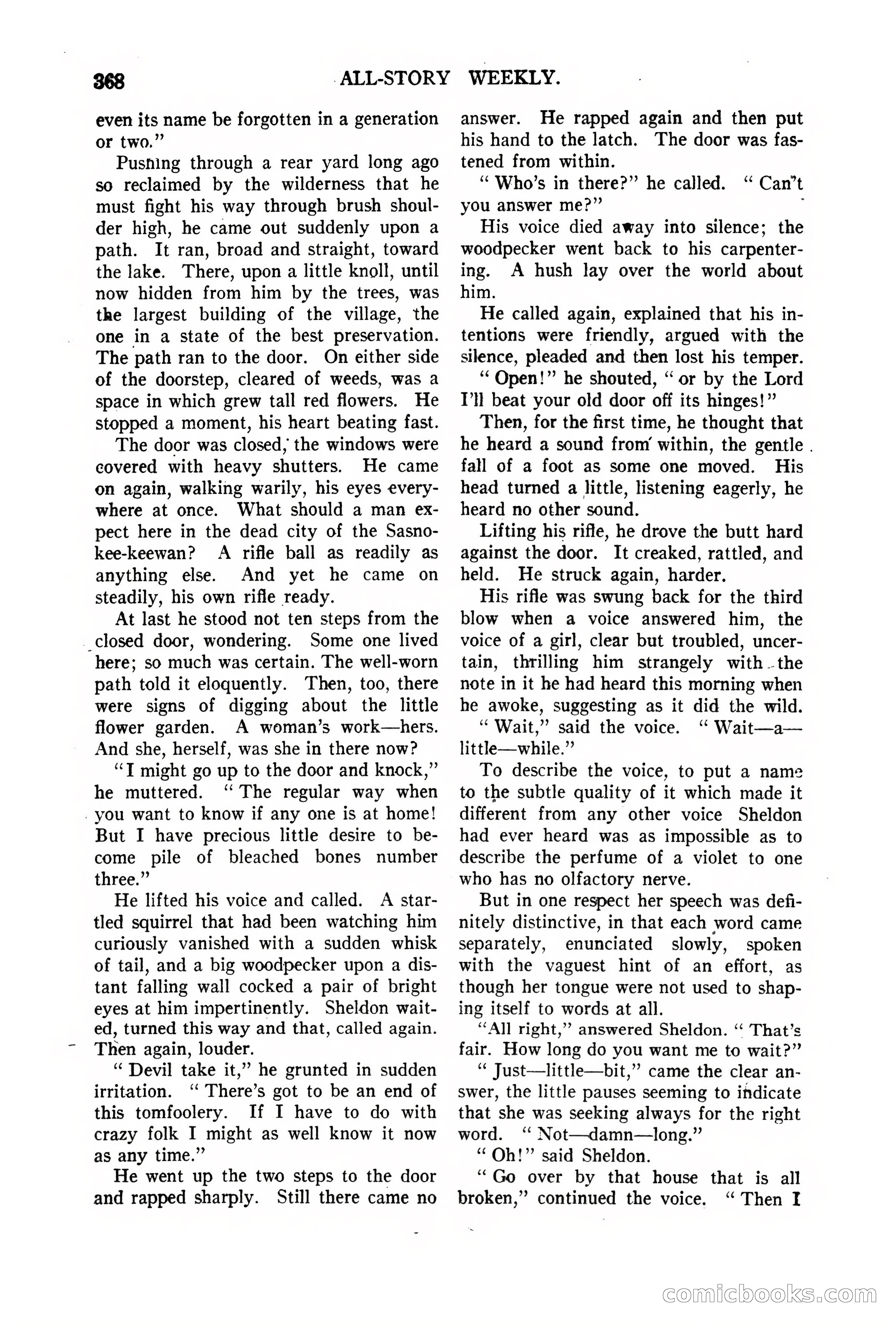All-Story Weekly, Vol. 68, No. 3 — page 26 of 192