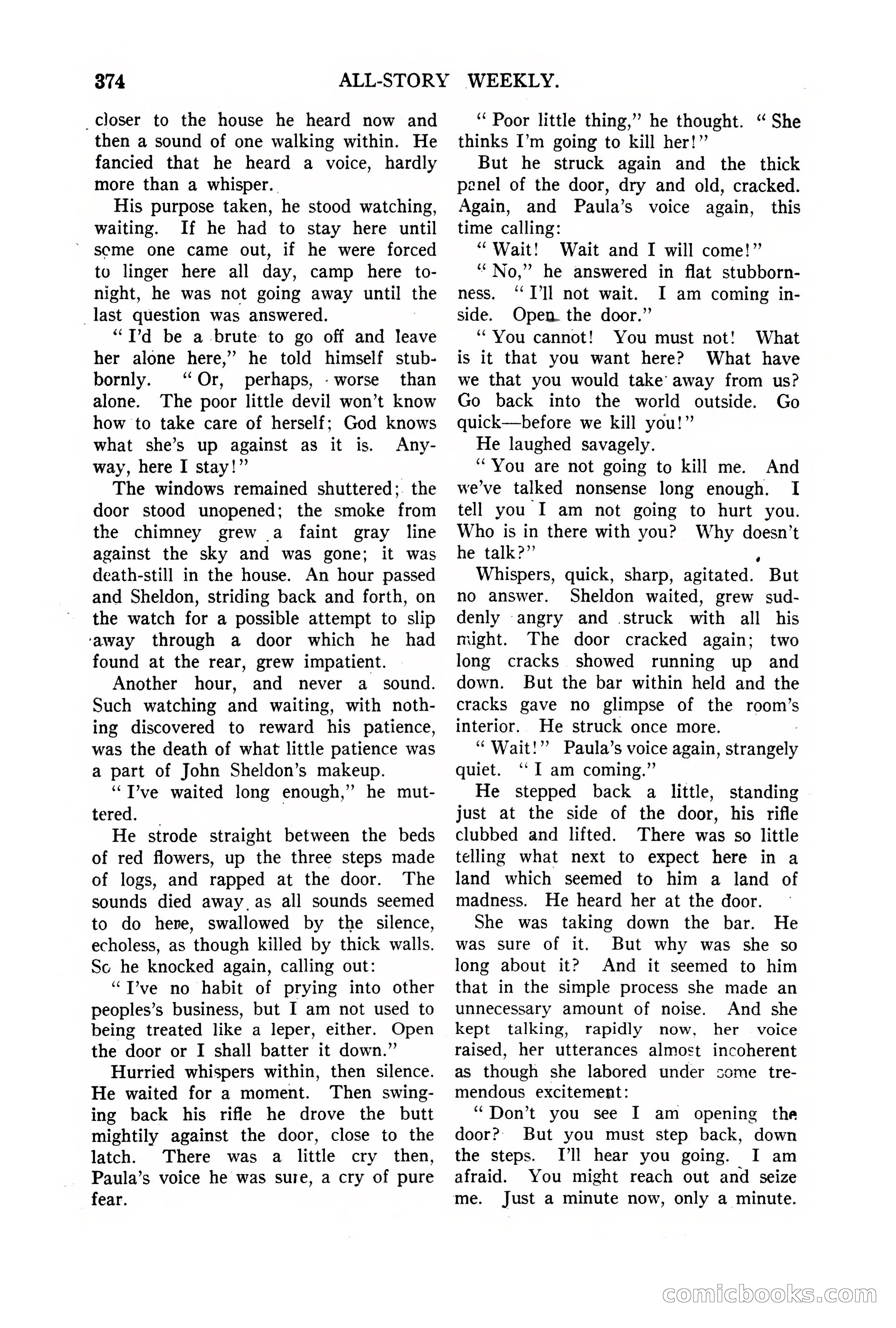 All-Story Weekly, Vol. 68, No. 3 — page 32 of 192