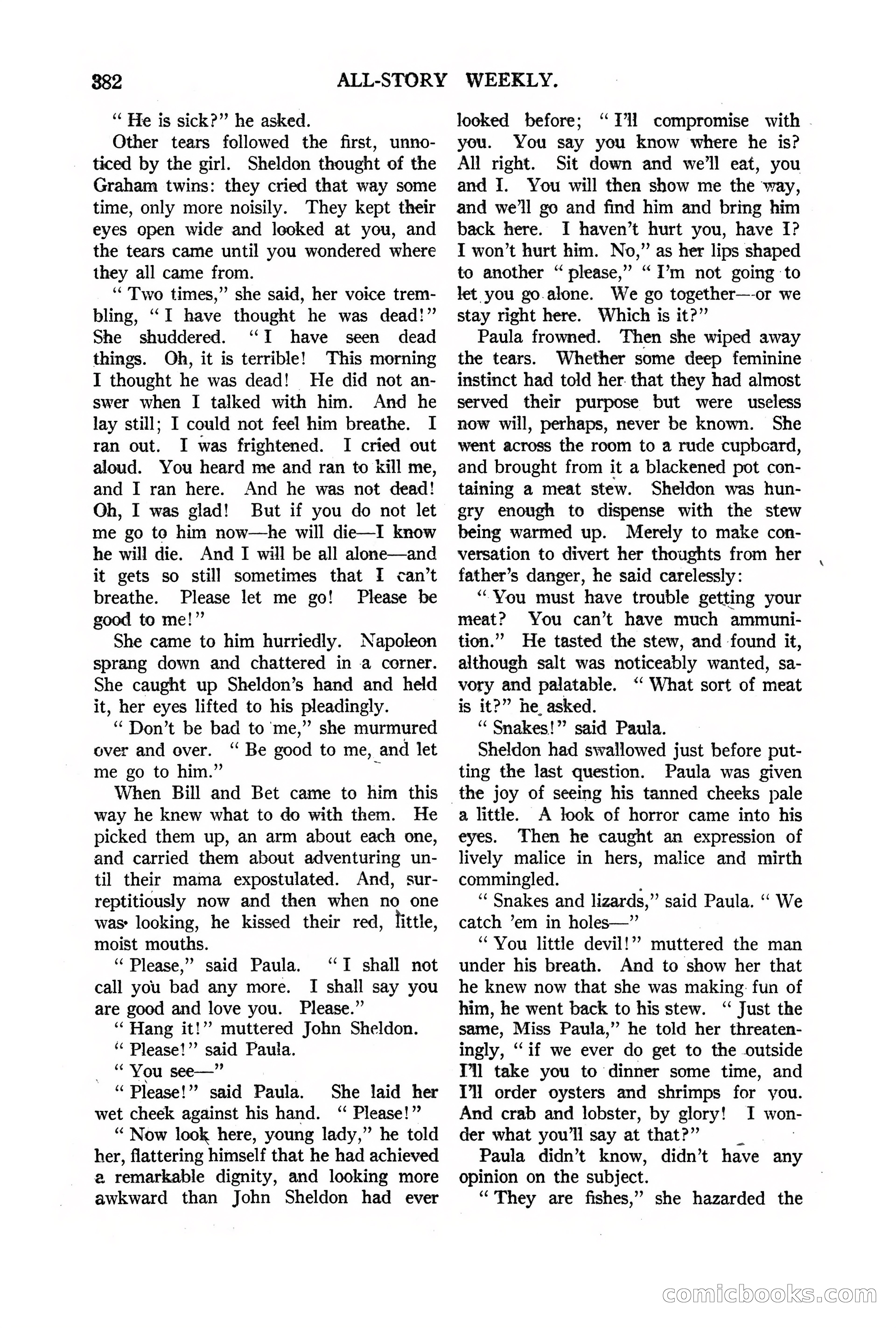 All-Story Weekly, Vol. 68, No. 3 — page 40 of 192