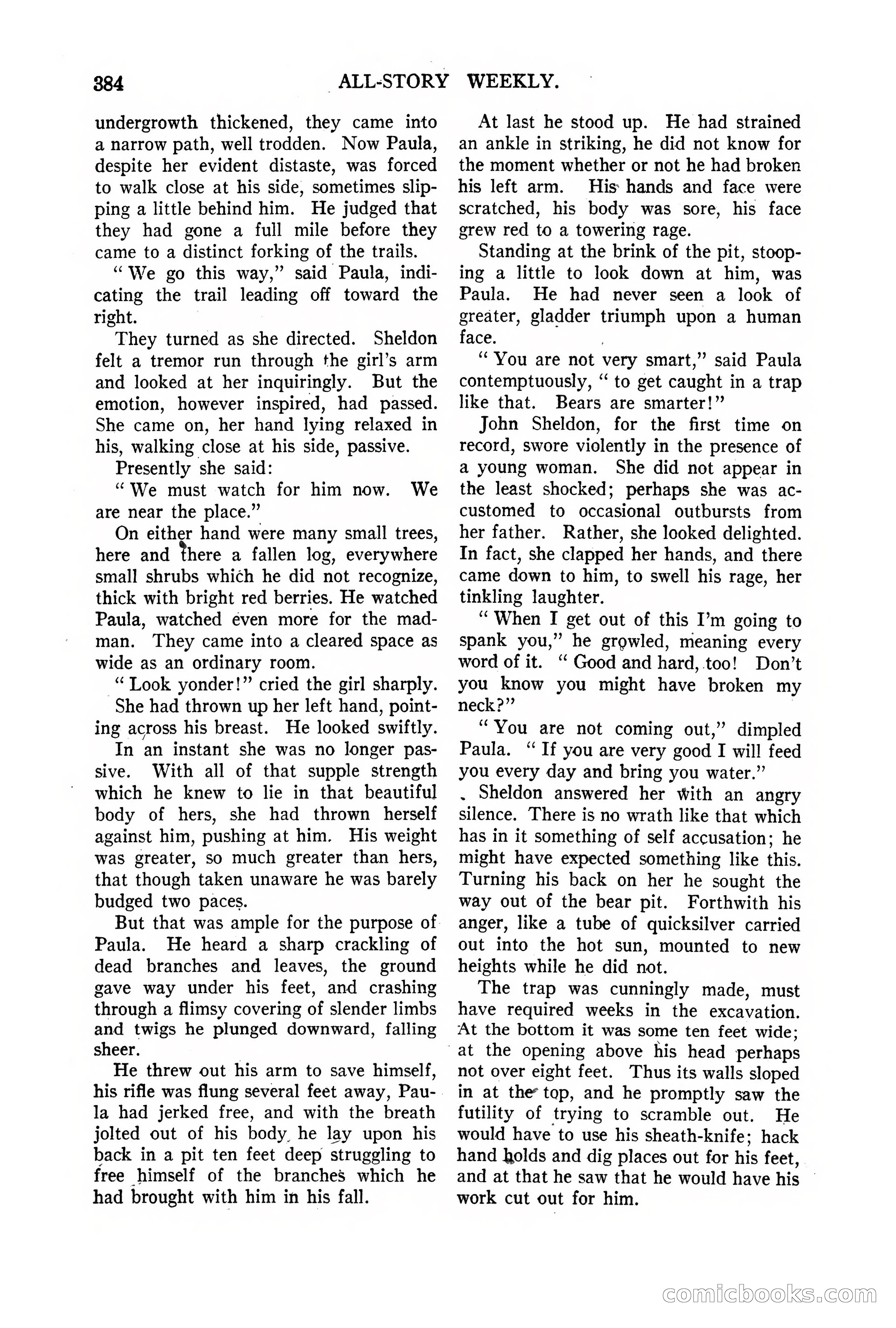 All-Story Weekly, Vol. 68, No. 3 — page 42 of 192
