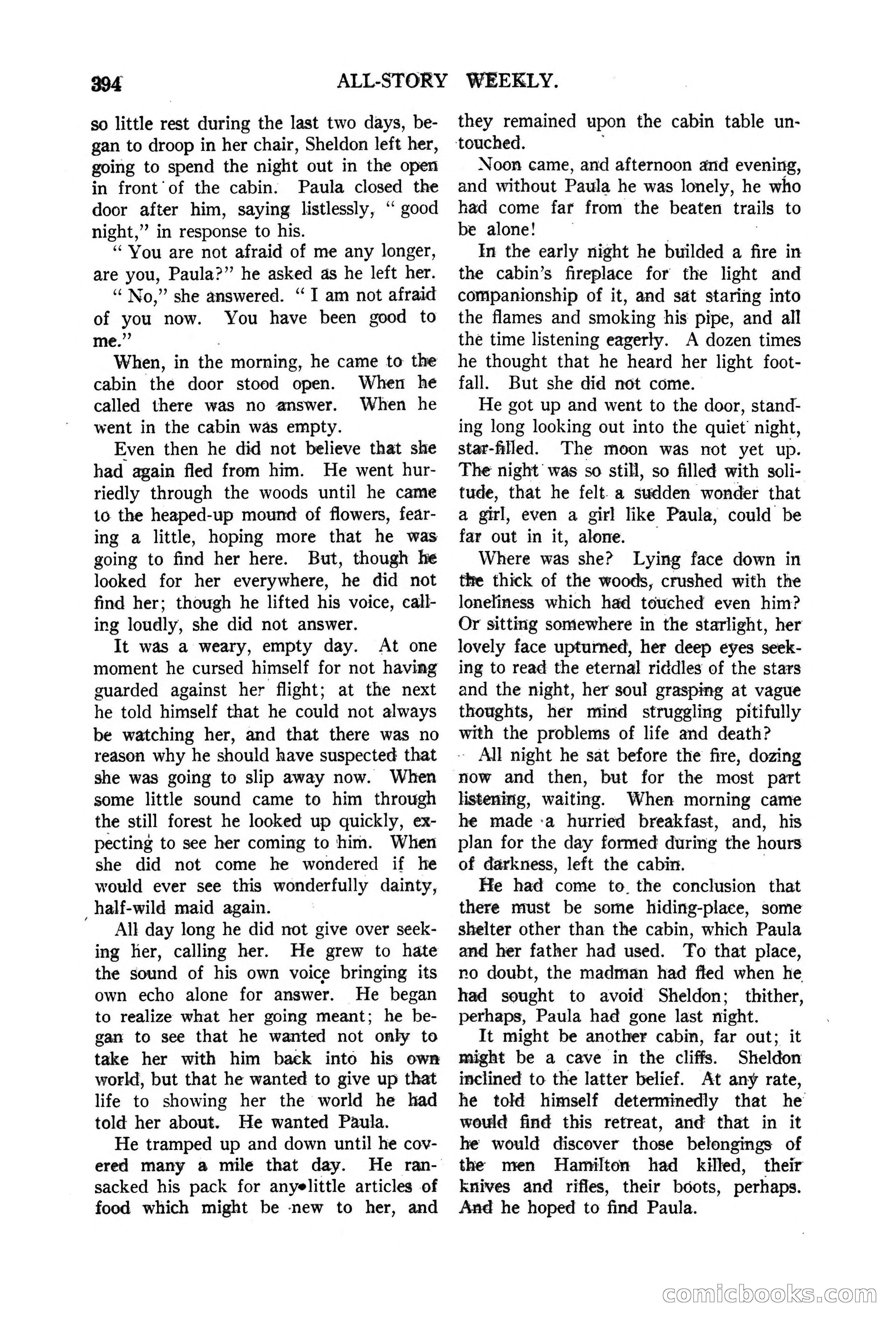 All-Story Weekly, Vol. 68, No. 3 — page 52 of 192