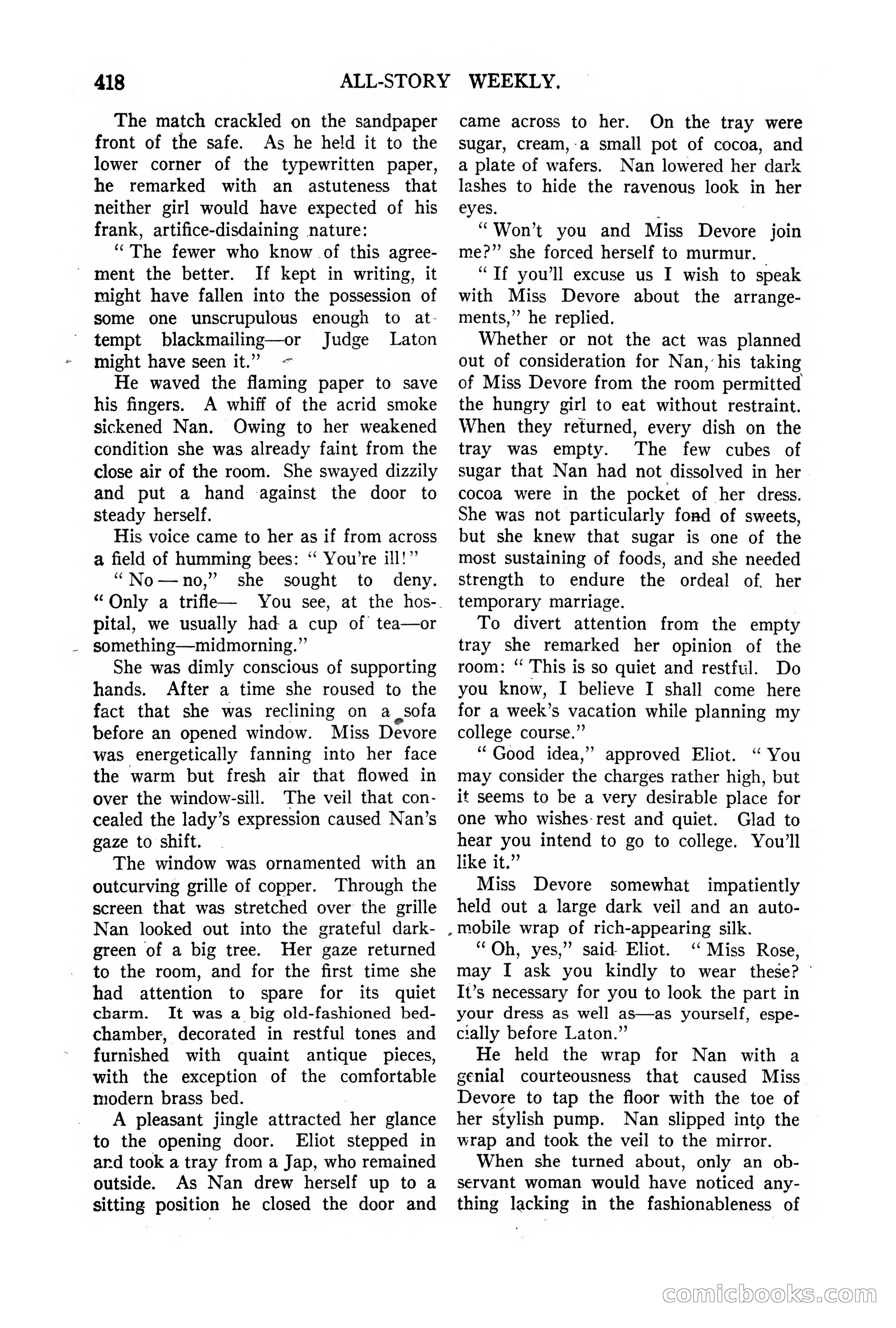 All-Story Weekly, Vol. 68, No. 3 — page 76 of 192