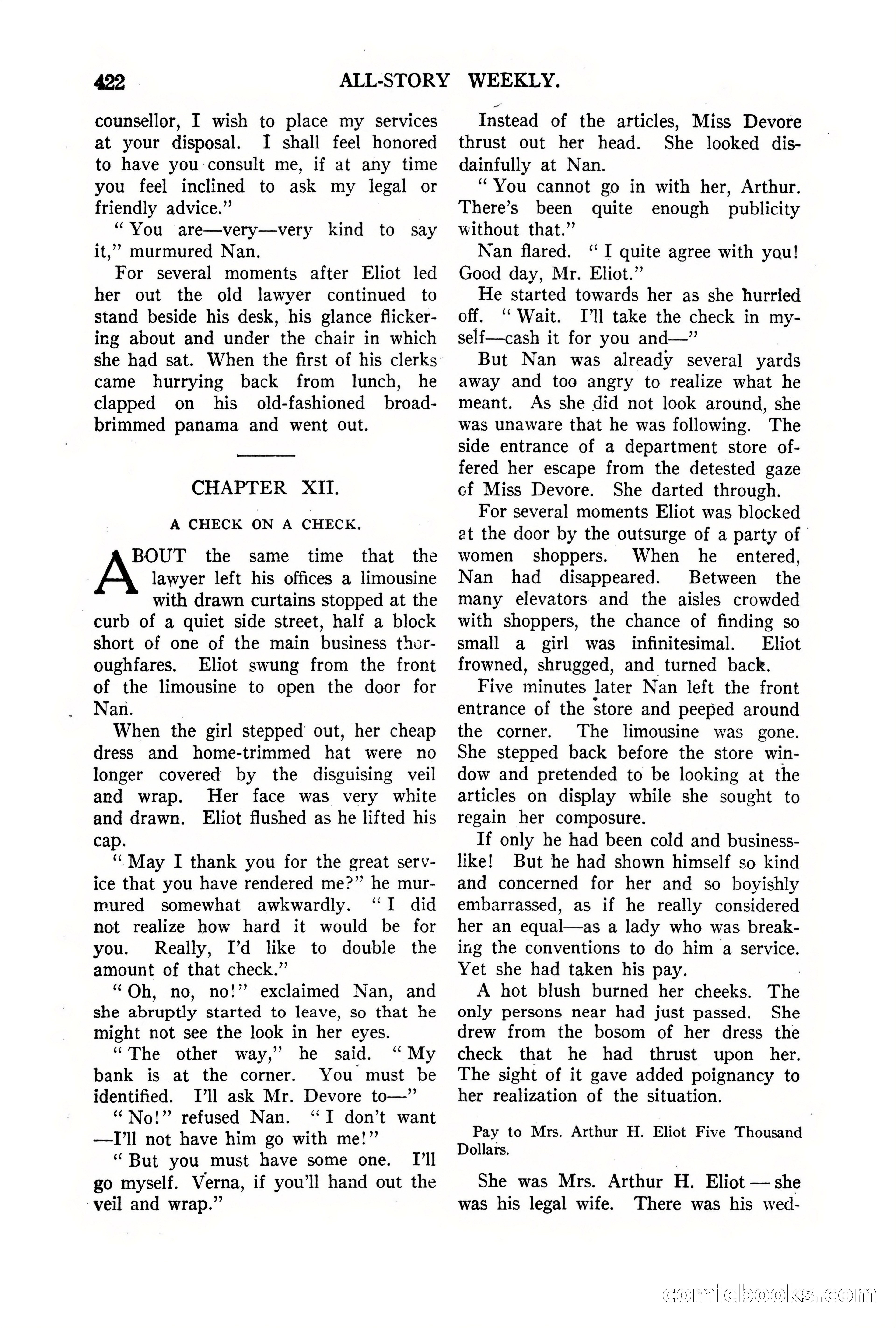 All-Story Weekly, Vol. 68, No. 3 — page 80 of 192