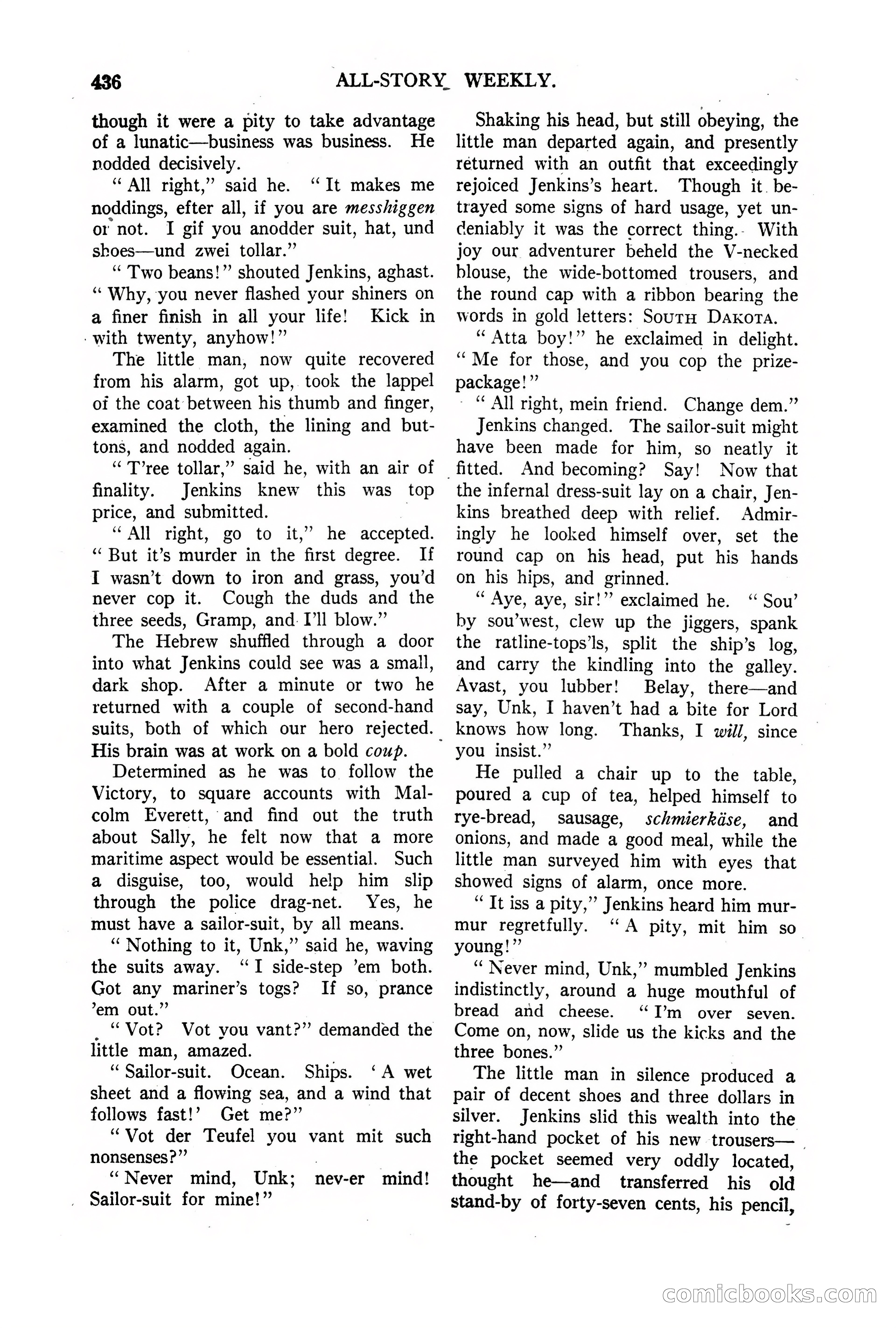 All-Story Weekly, Vol. 68, No. 3 — page 94 of 192