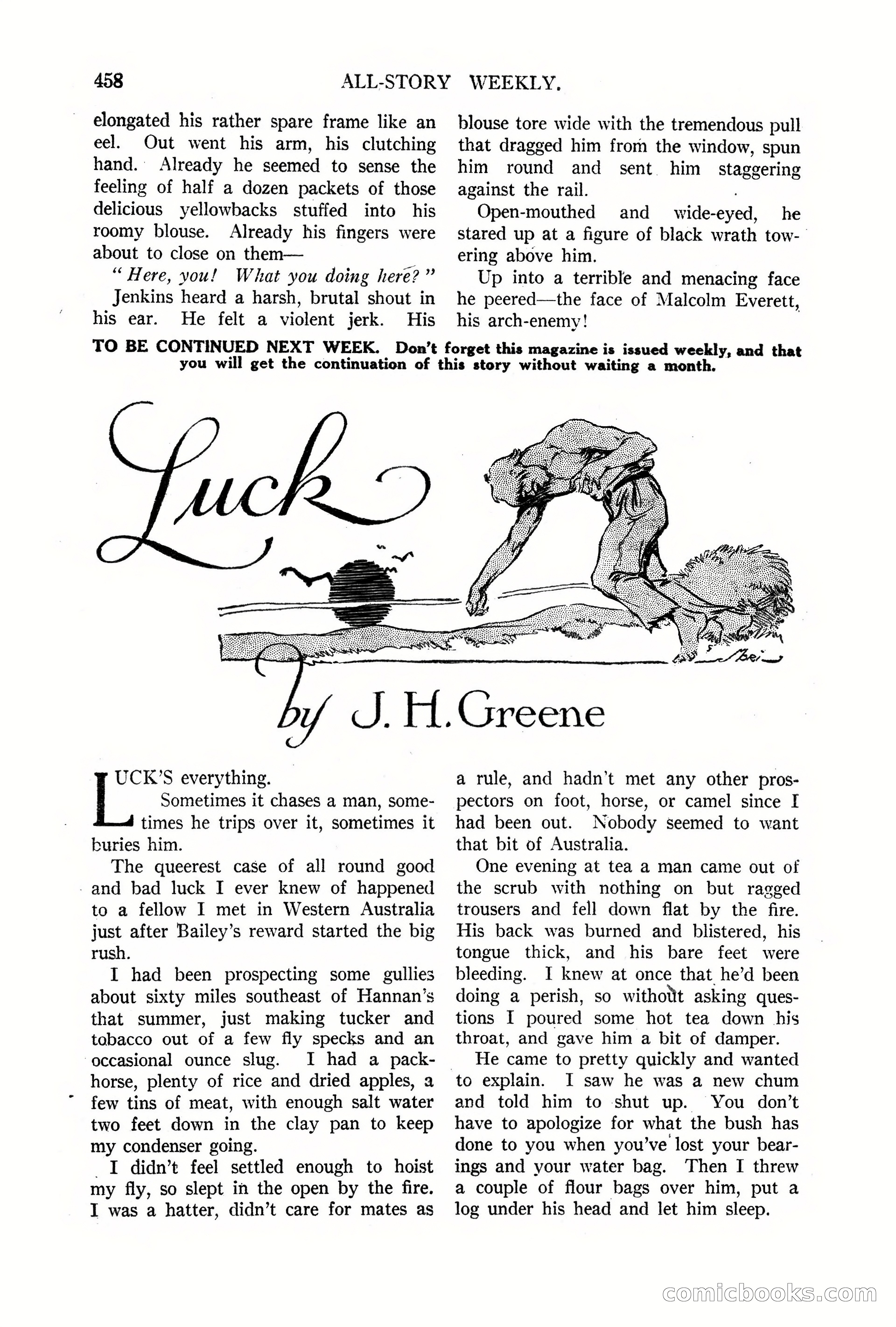 All-Story Weekly, Vol. 68, No. 3 — page 116 of 192