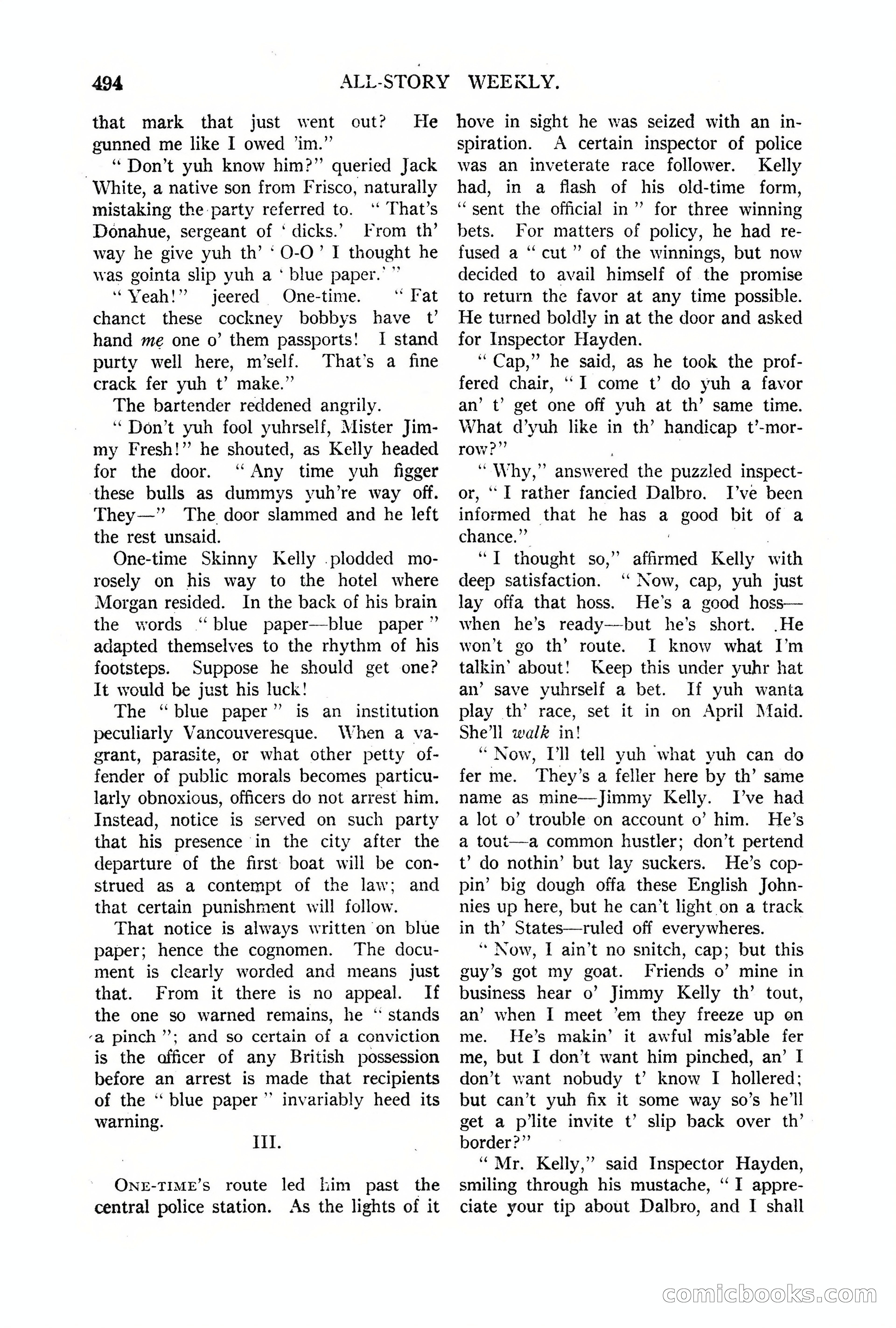All-Story Weekly, Vol. 68, No. 3 — page 152 of 192