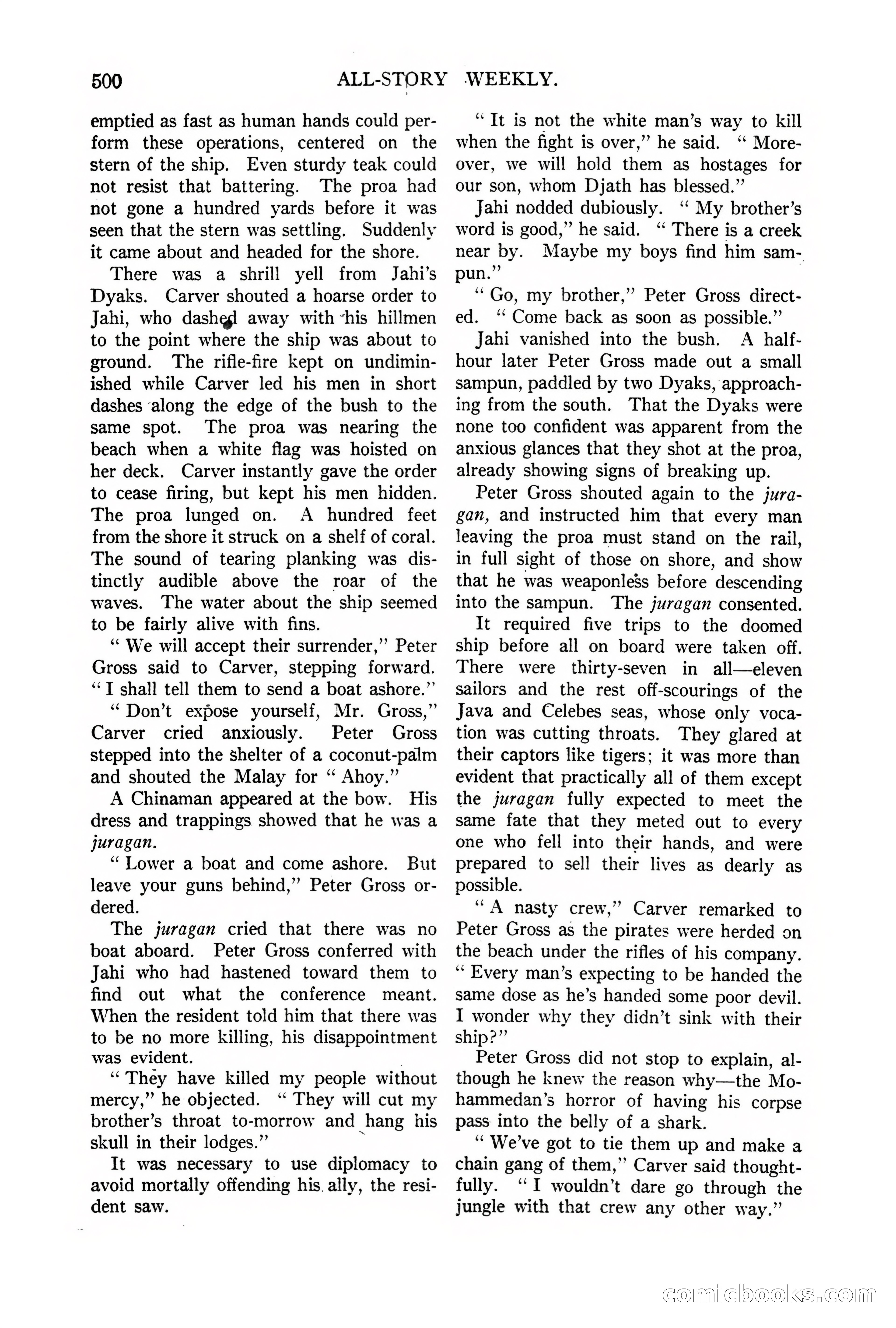 All-Story Weekly, Vol. 68, No. 3 — page 158 of 192