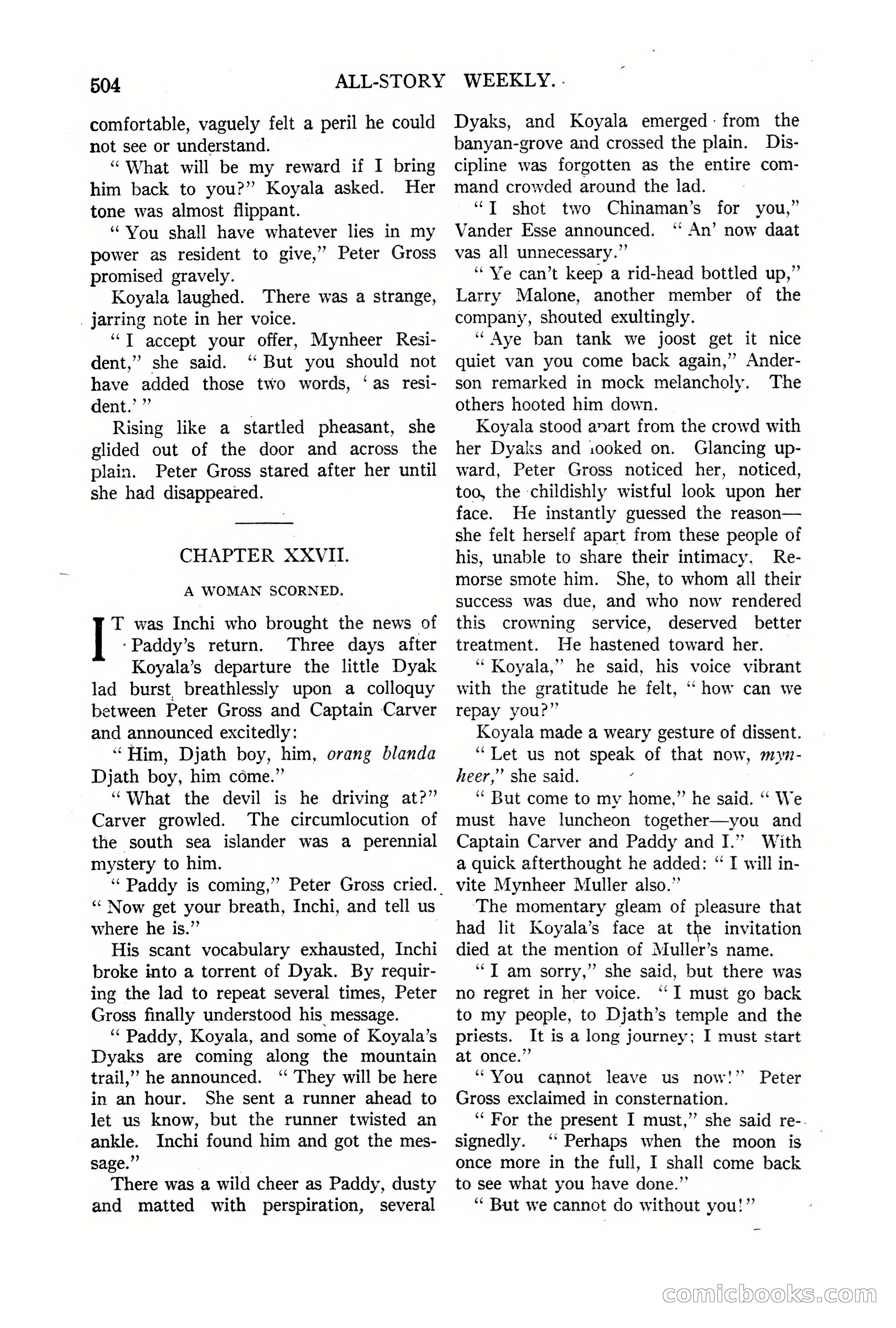 All-Story Weekly, Vol. 68, No. 3 — page 162 of 192