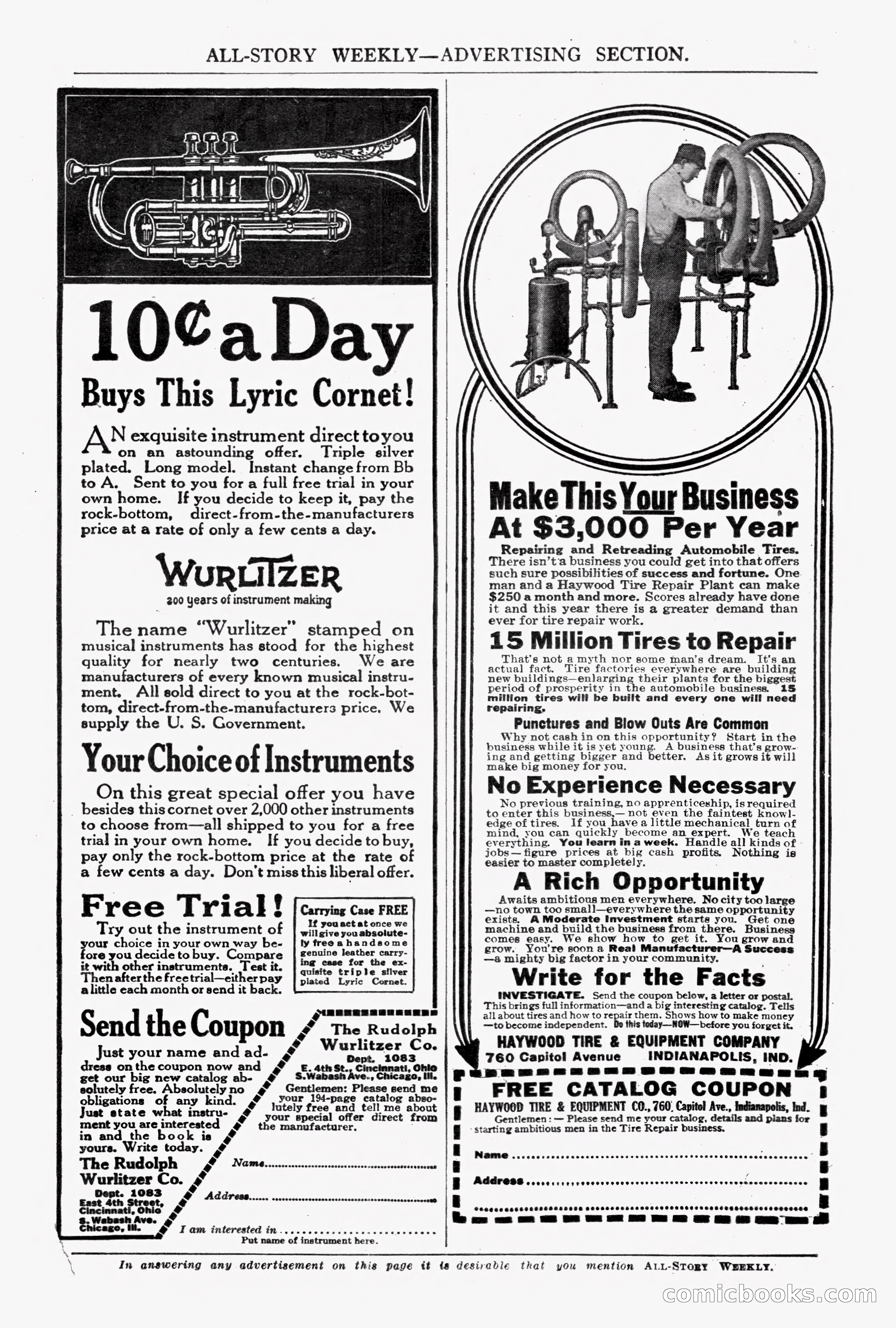 All-Story Weekly, Vol. 68, No. 3 — page 190 of 192