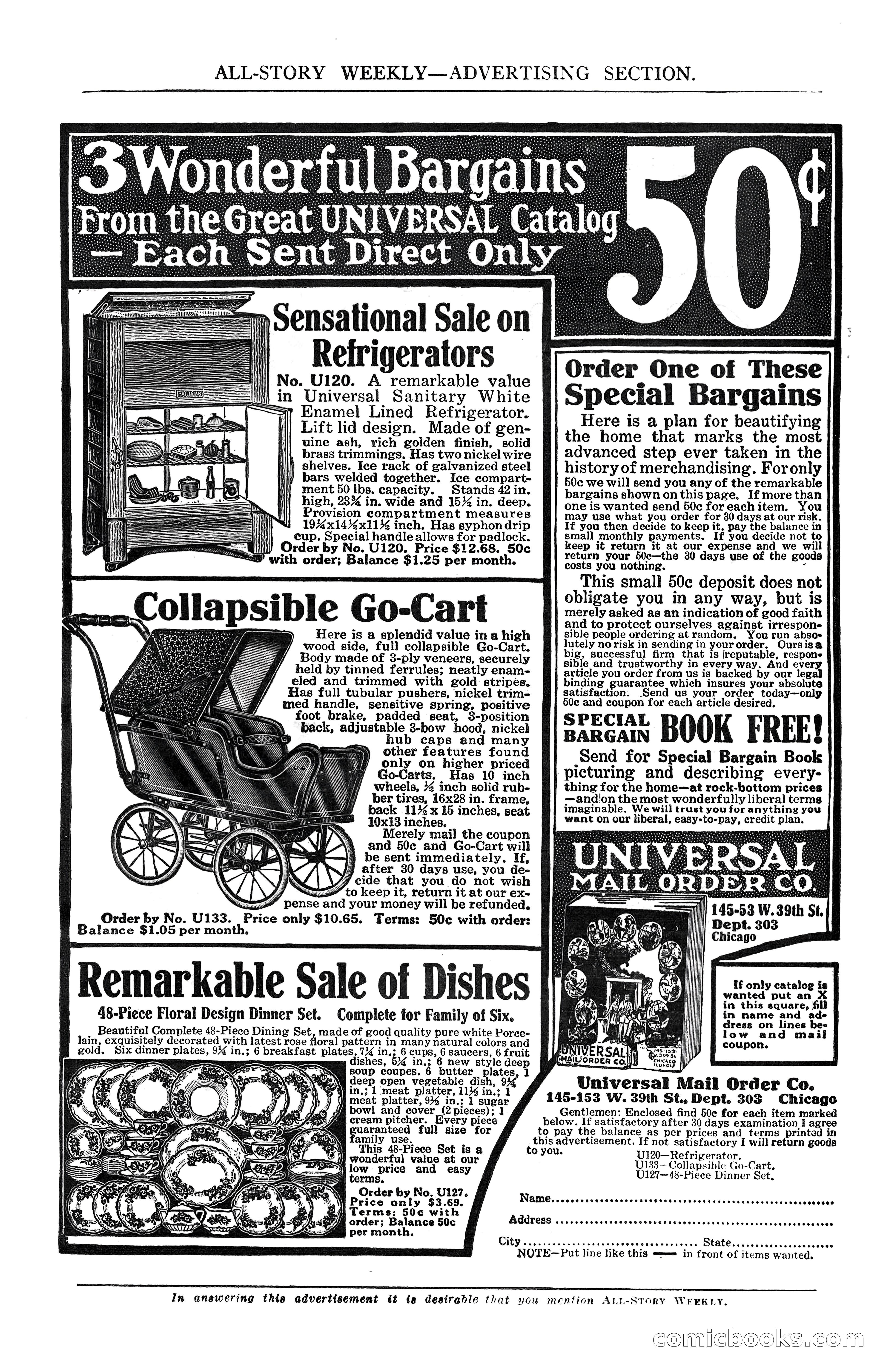 All-Story Weekly, March 24, 1917 — page 3 of 188