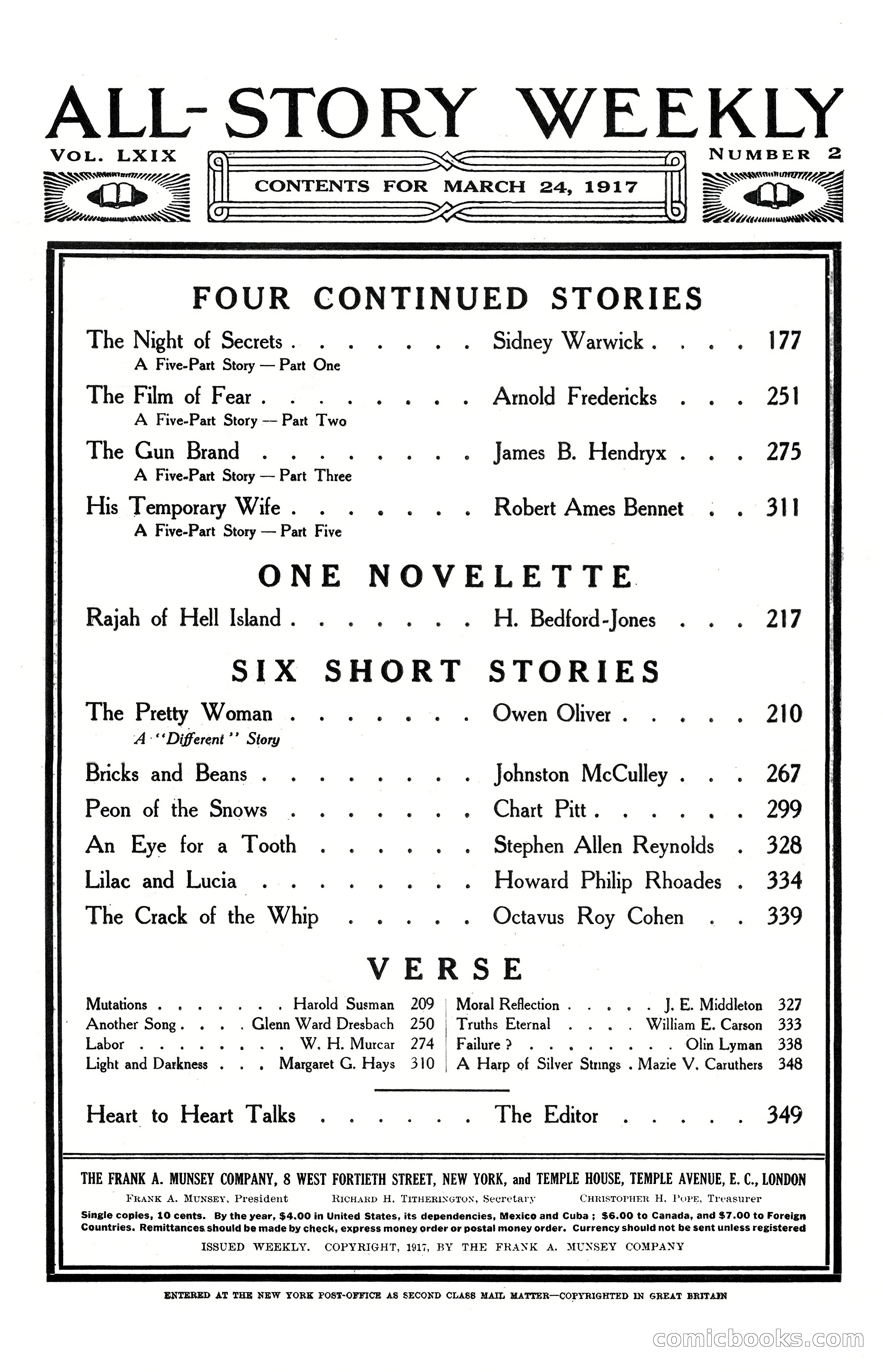 All-Story Weekly, March 24, 1917 — page 5 of 188