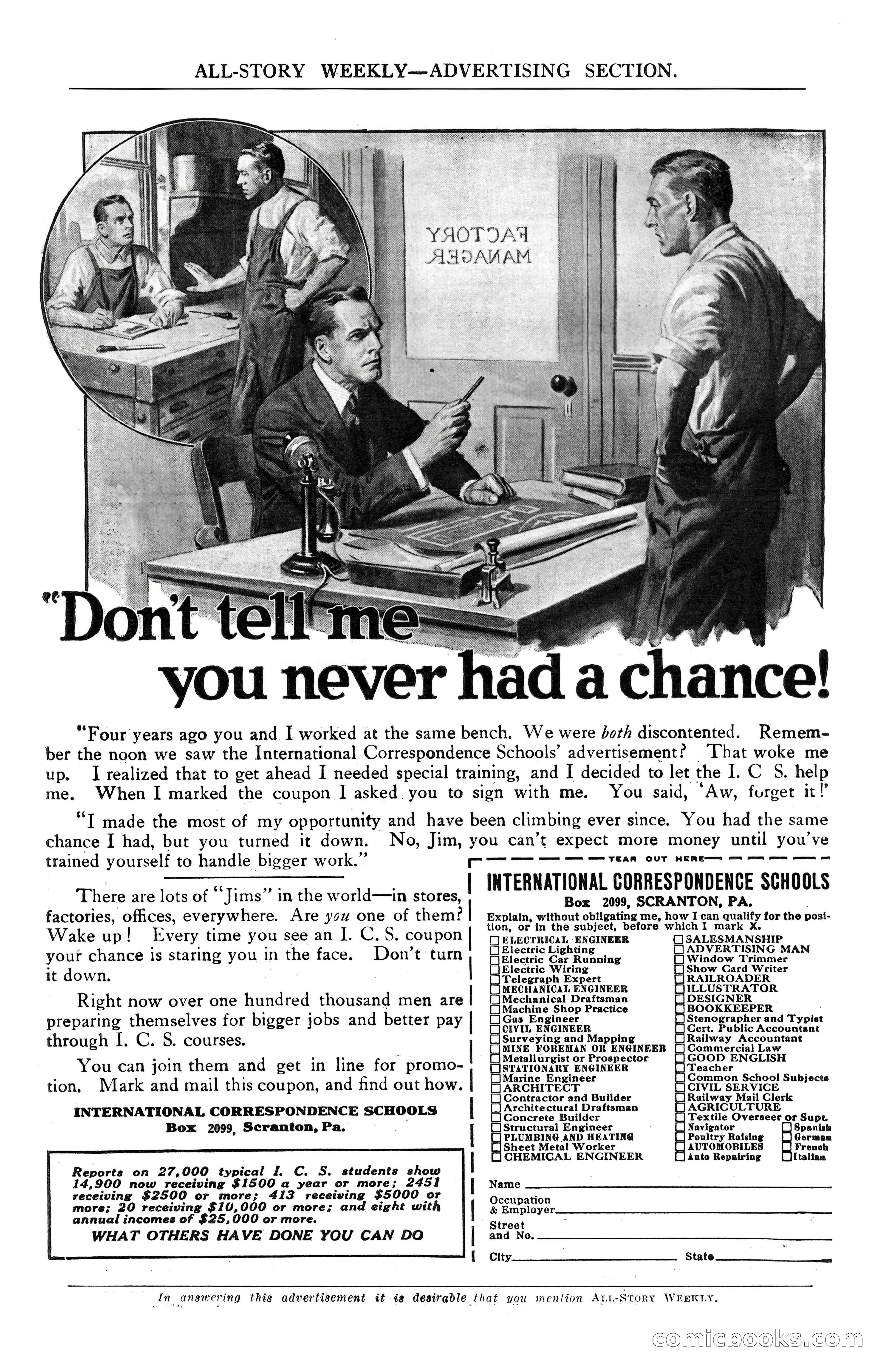 All-Story Weekly, March 24, 1917 — page 7 of 188