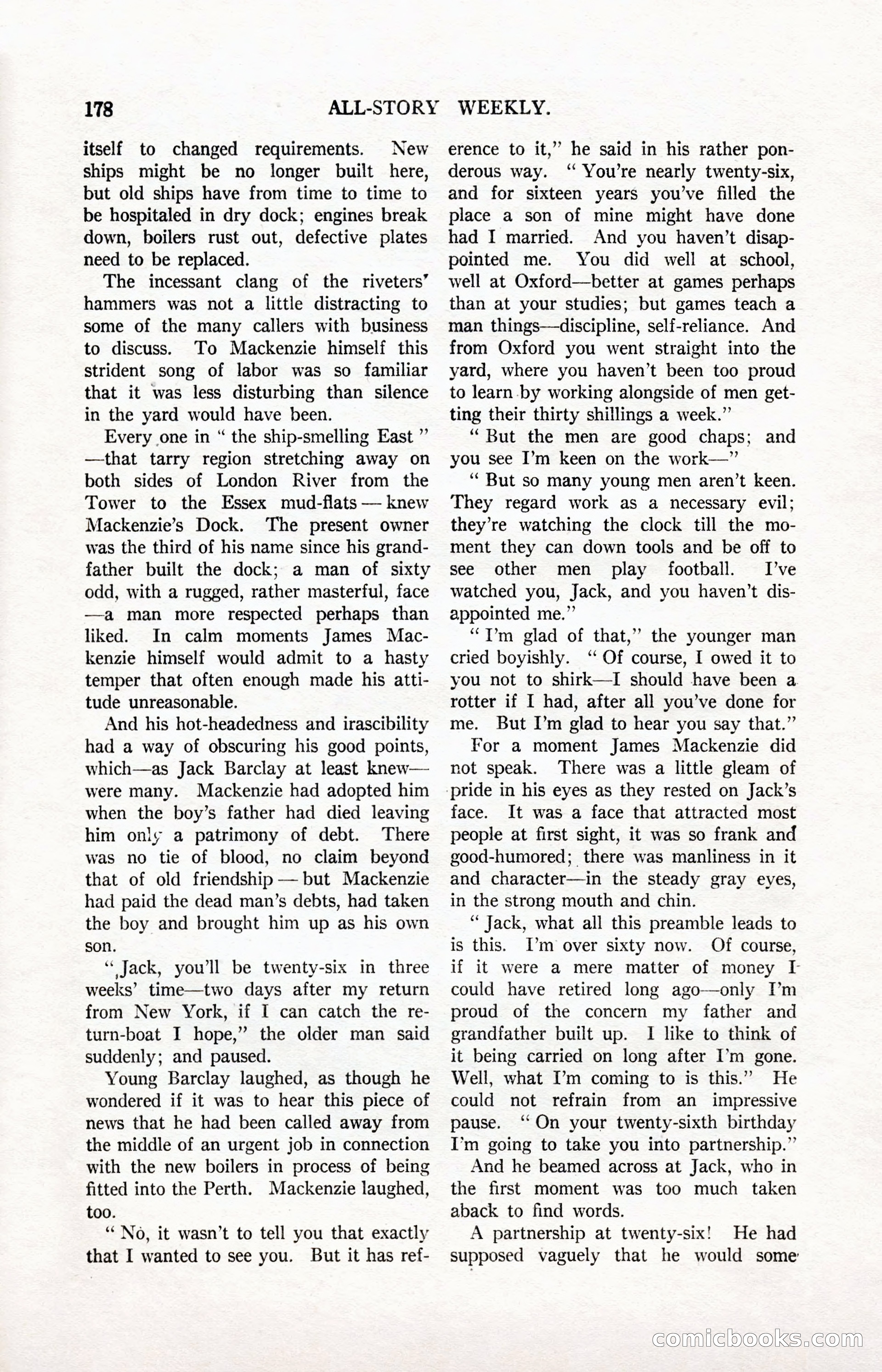 All-Story Weekly, March 24, 1917 — page 12 of 188