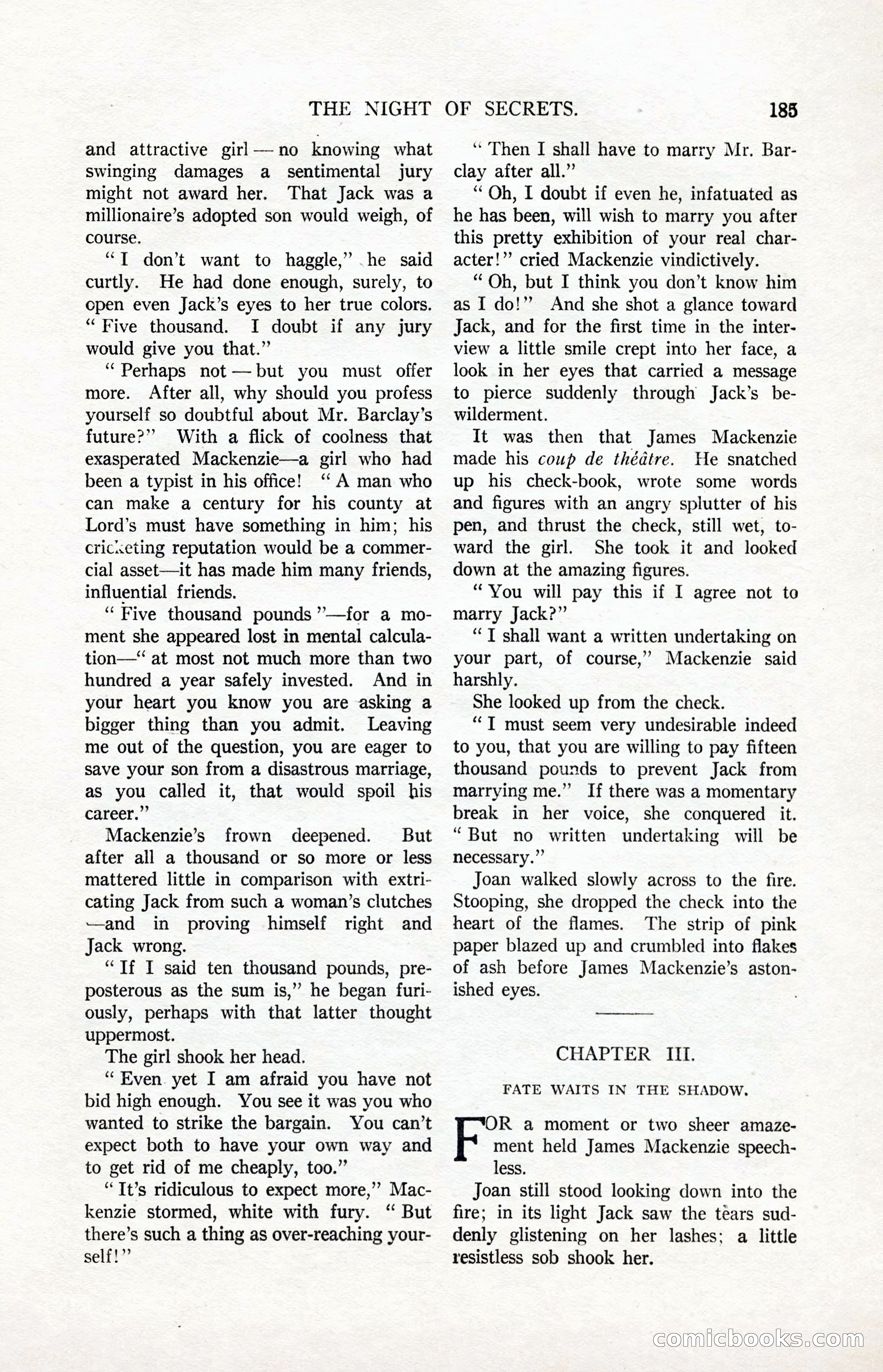 All-Story Weekly, March 24, 1917 — page 19 of 188
