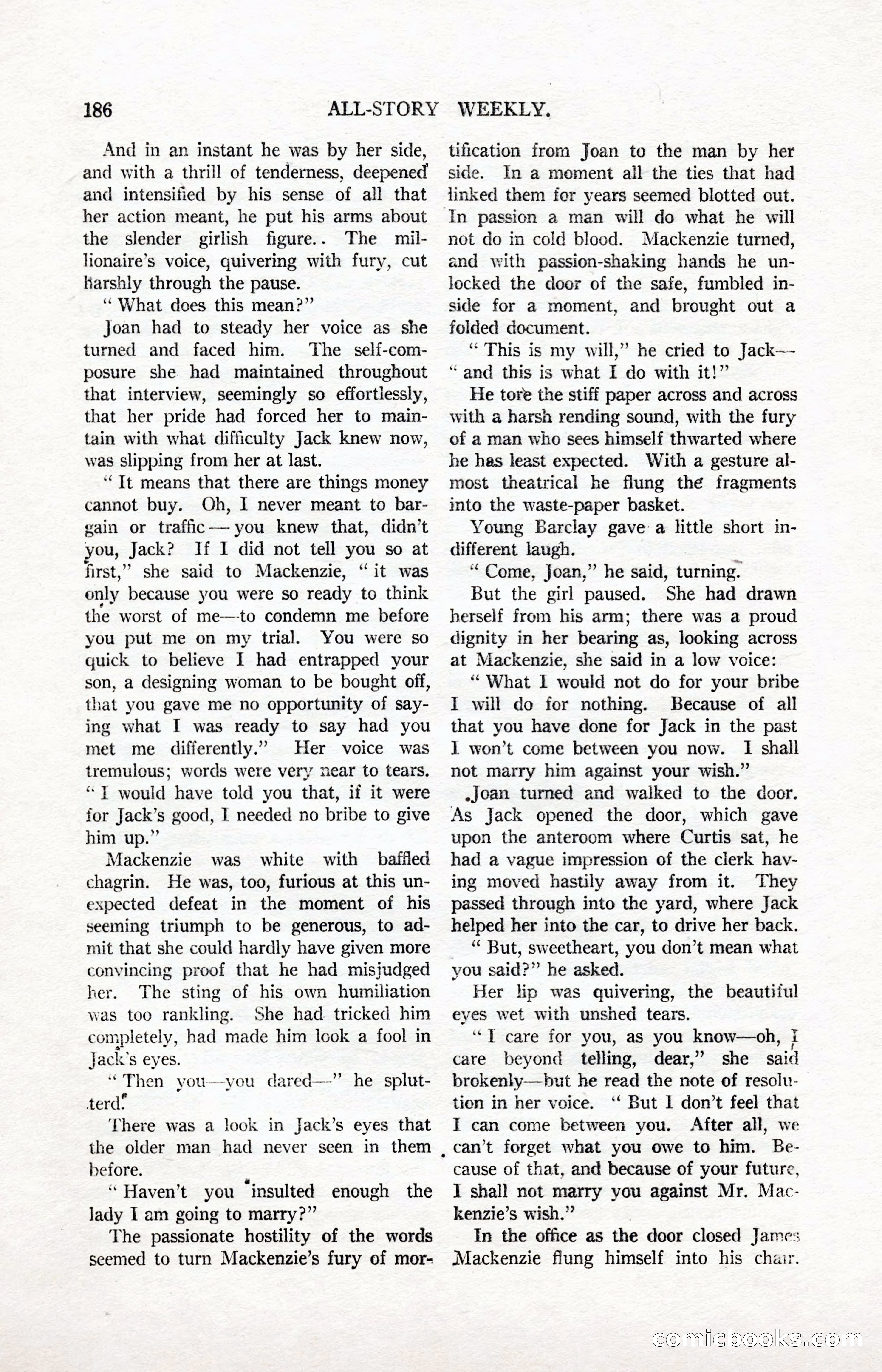 All-Story Weekly, March 24, 1917 — page 20 of 188