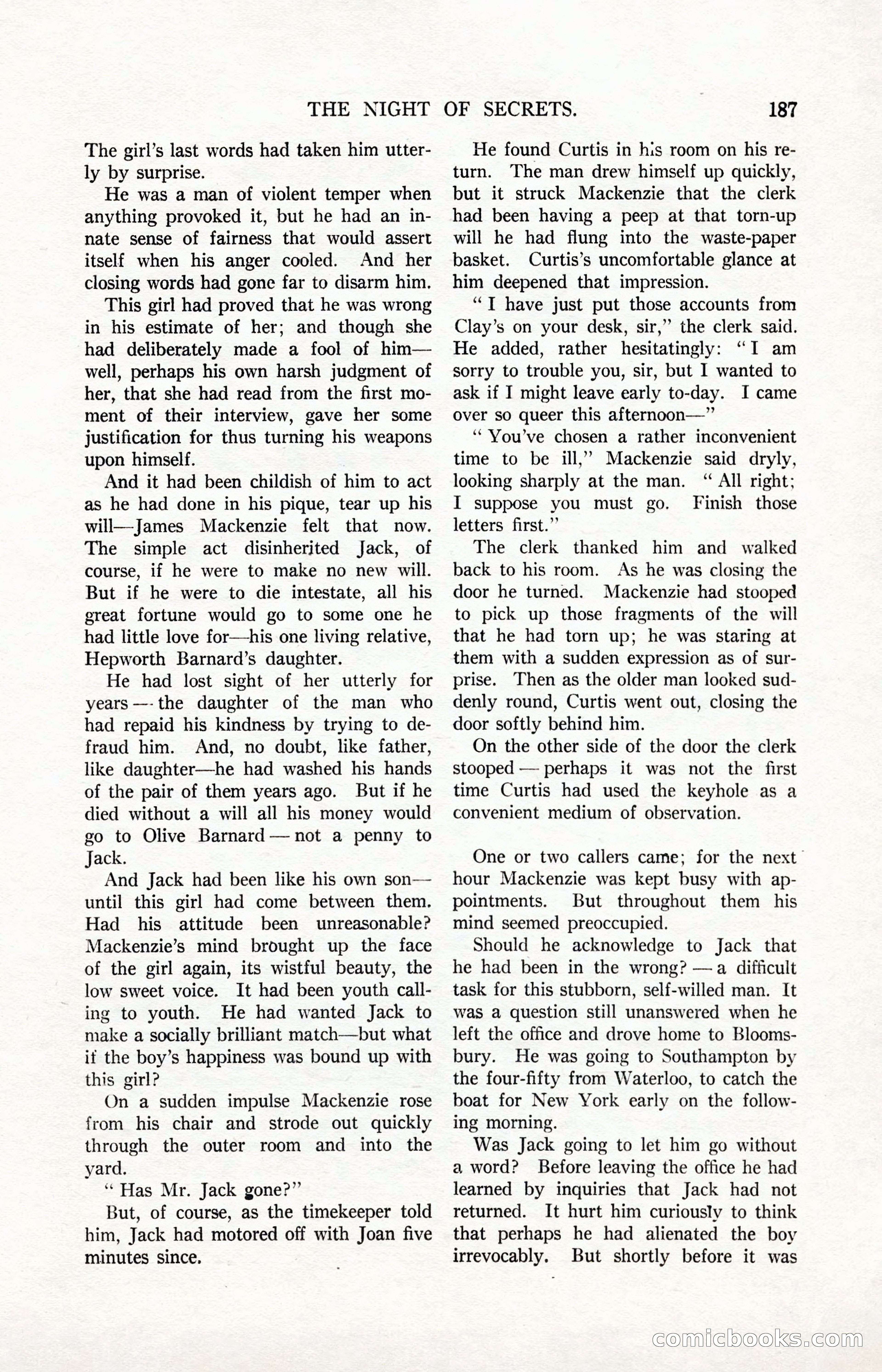 All-Story Weekly, March 24, 1917 — page 21 of 188