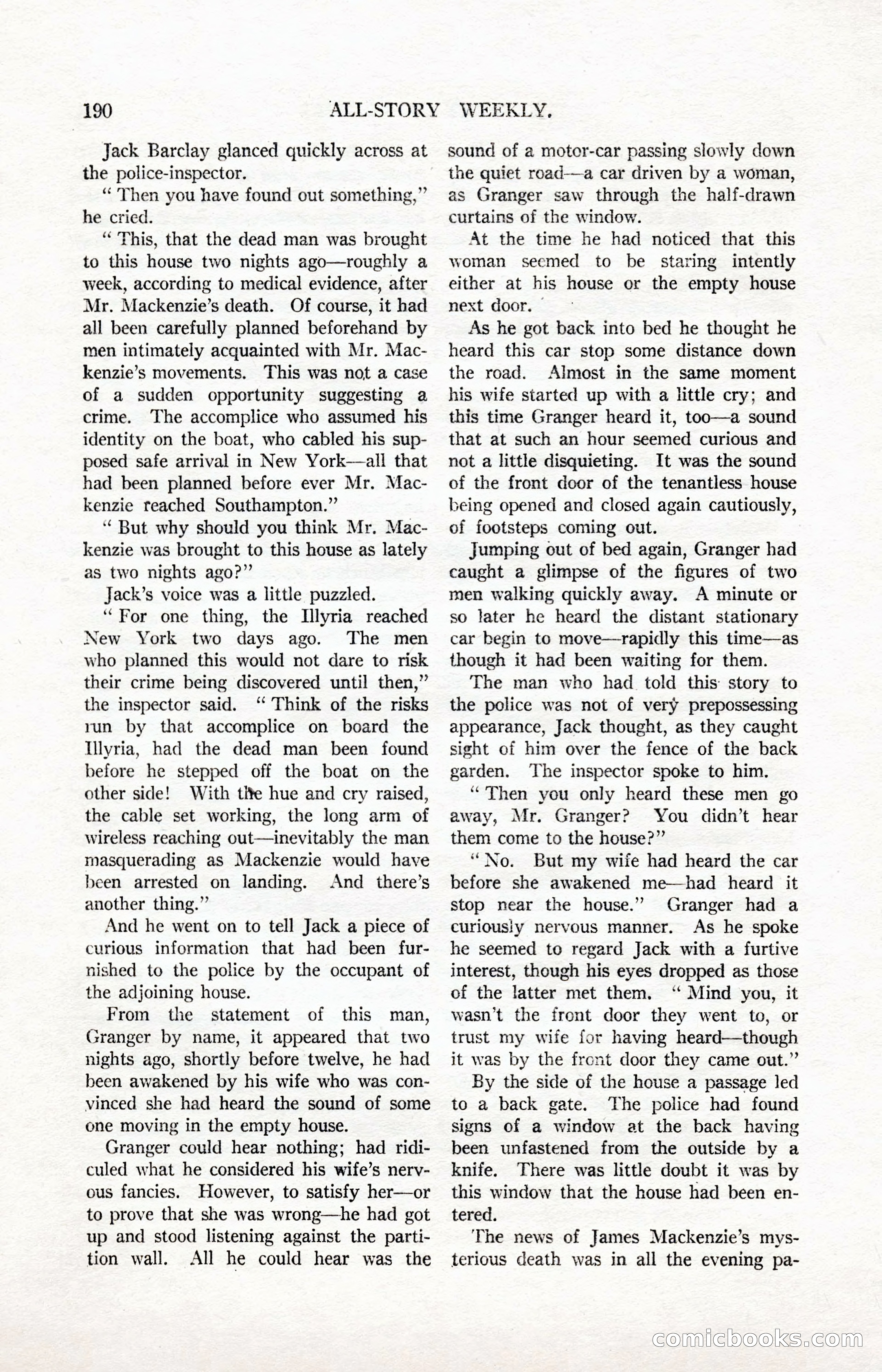 All-Story Weekly, March 24, 1917 — page 24 of 188