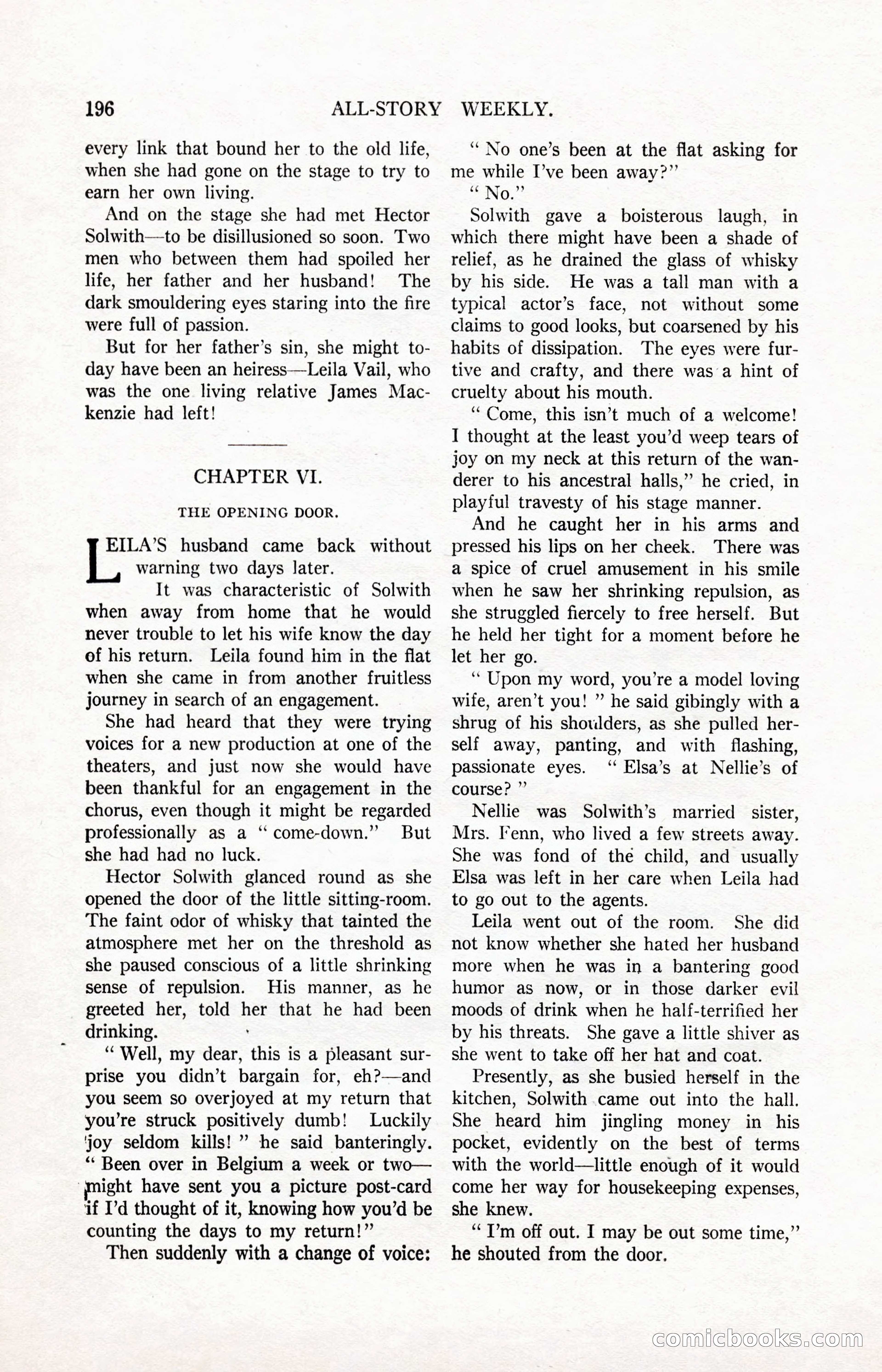 All-Story Weekly, March 24, 1917 — page 30 of 188