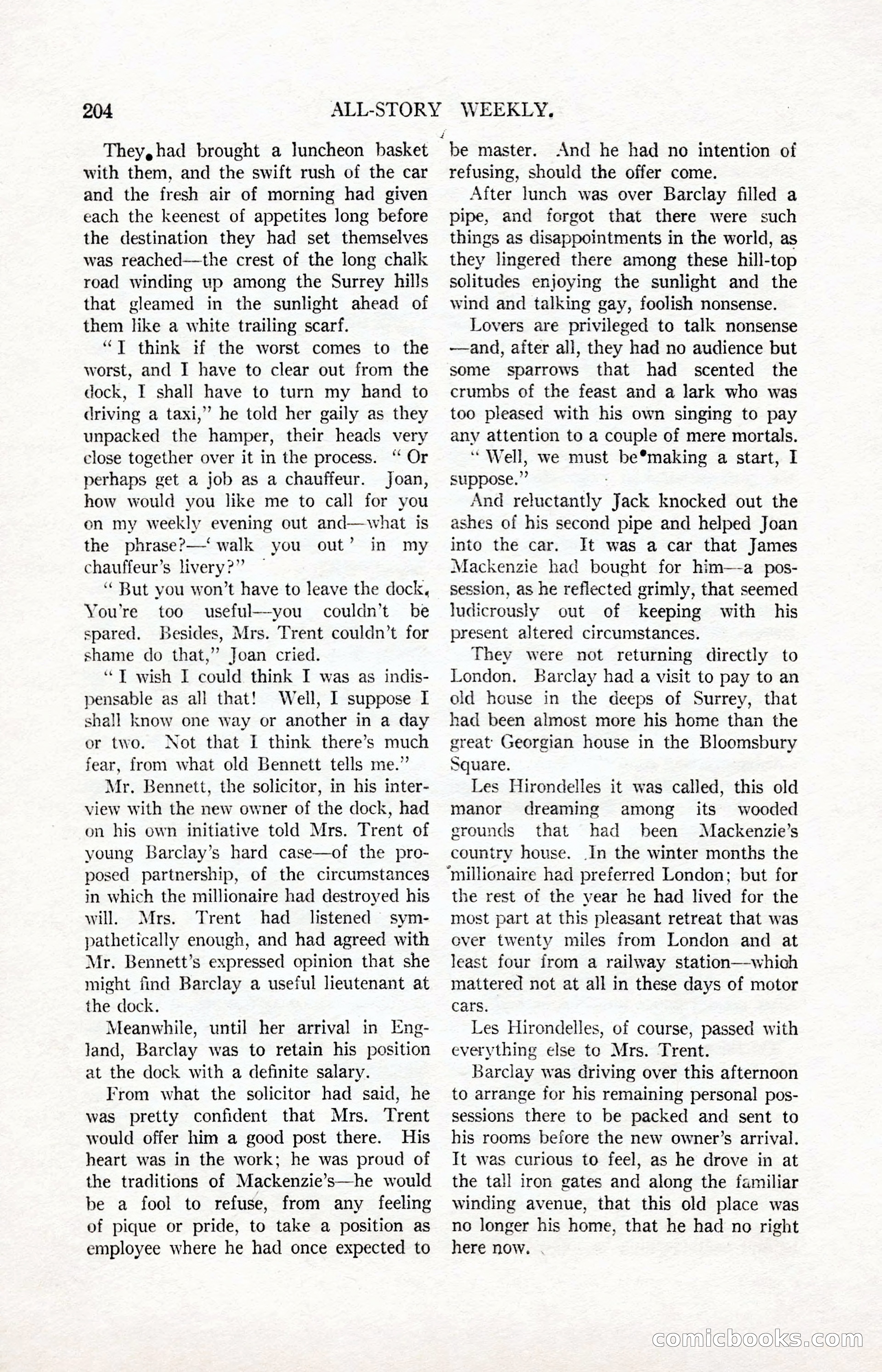 All-Story Weekly, March 24, 1917 — page 38 of 188