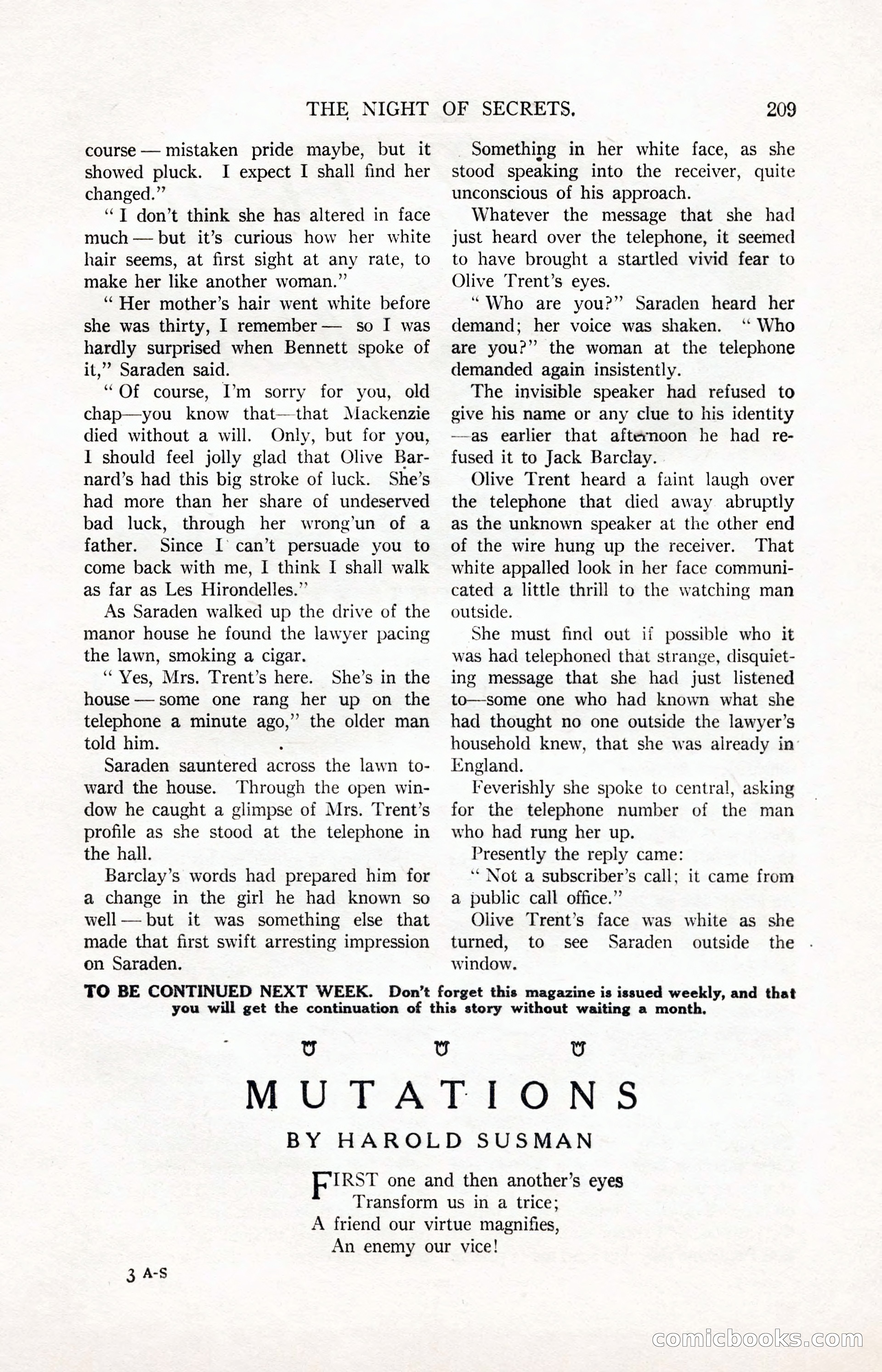 All-Story Weekly, March 24, 1917 — page 43 of 188