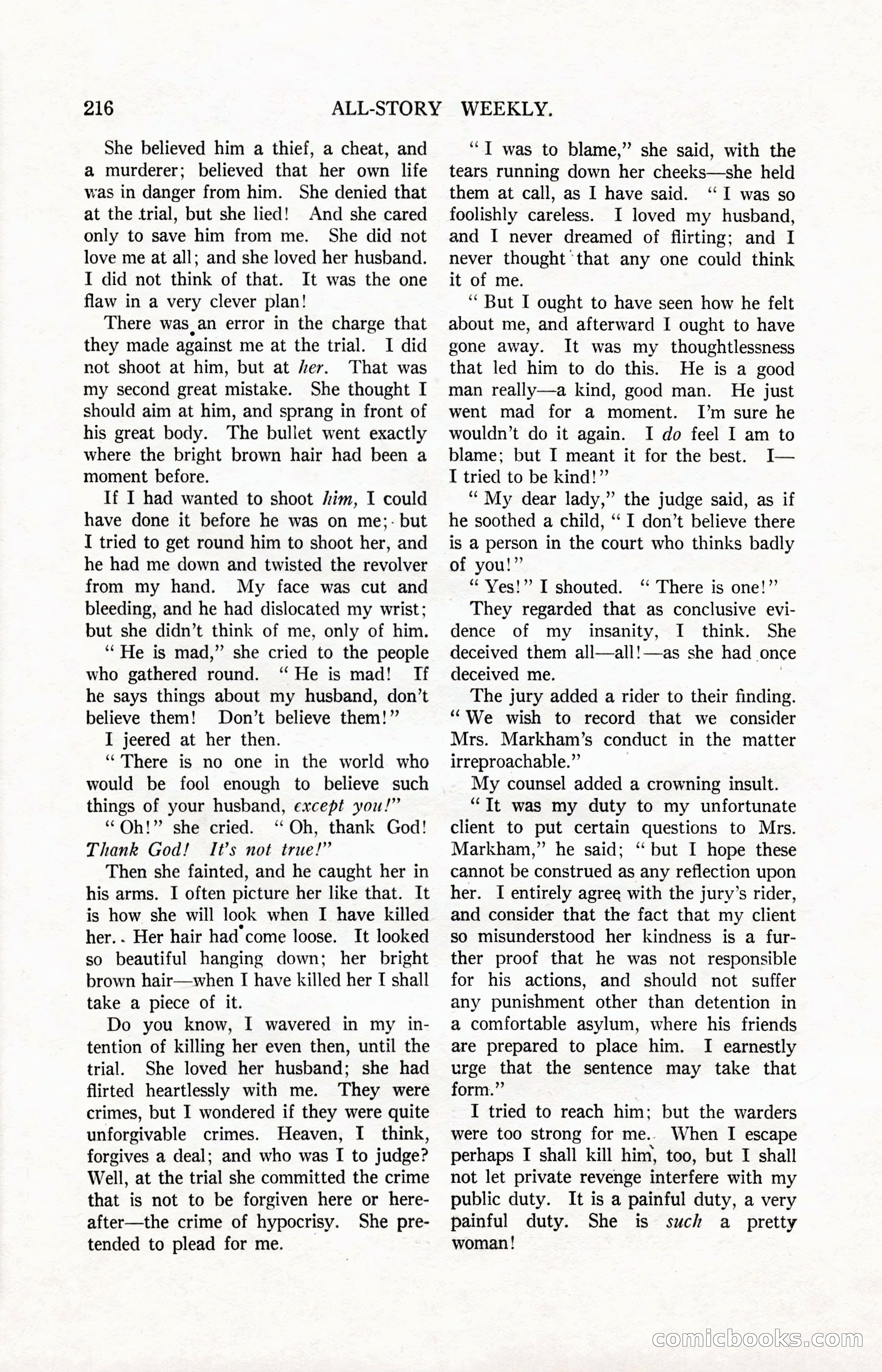 All-Story Weekly, March 24, 1917 — page 50 of 188