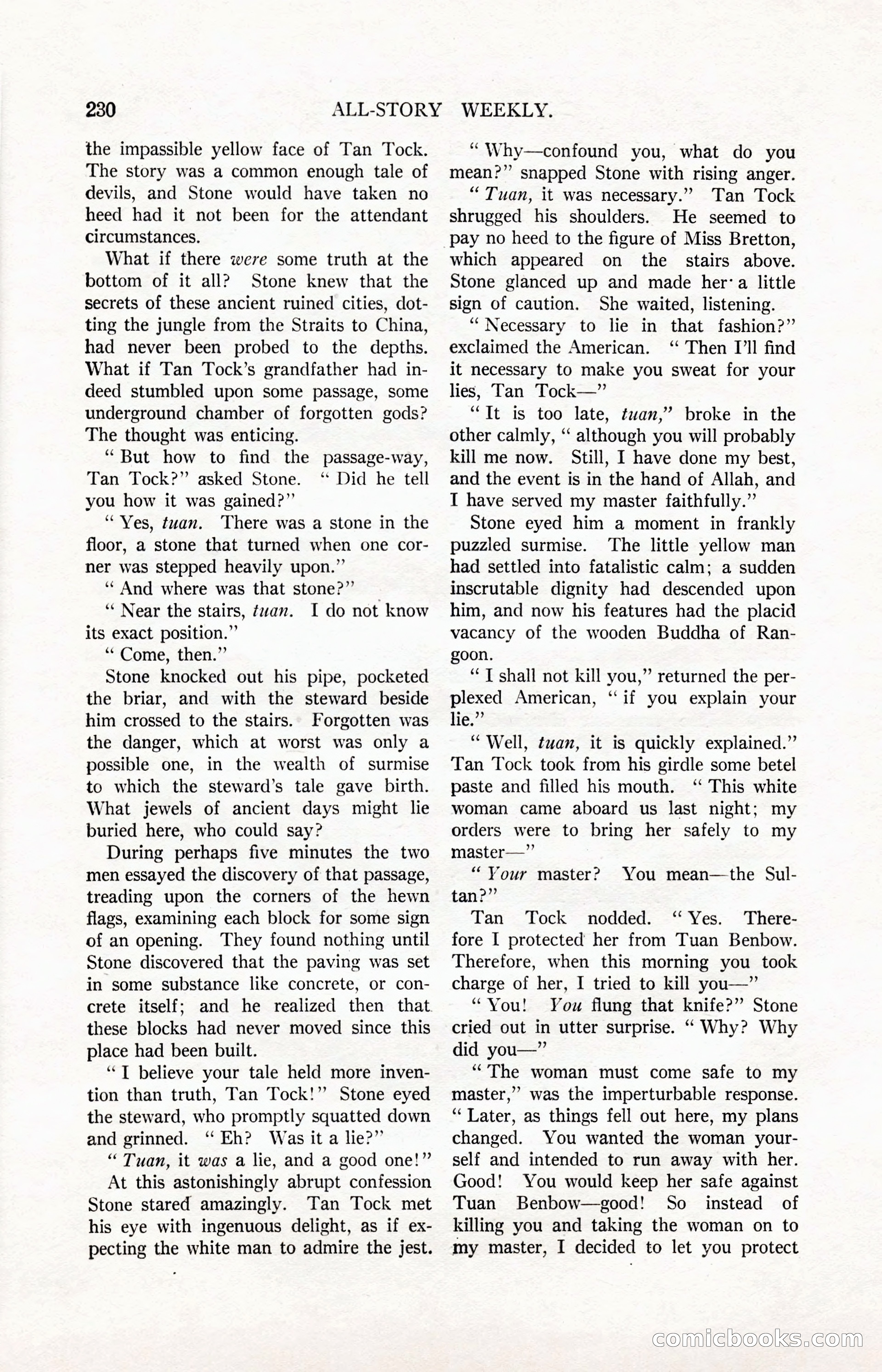 All-Story Weekly, March 24, 1917 — page 64 of 188