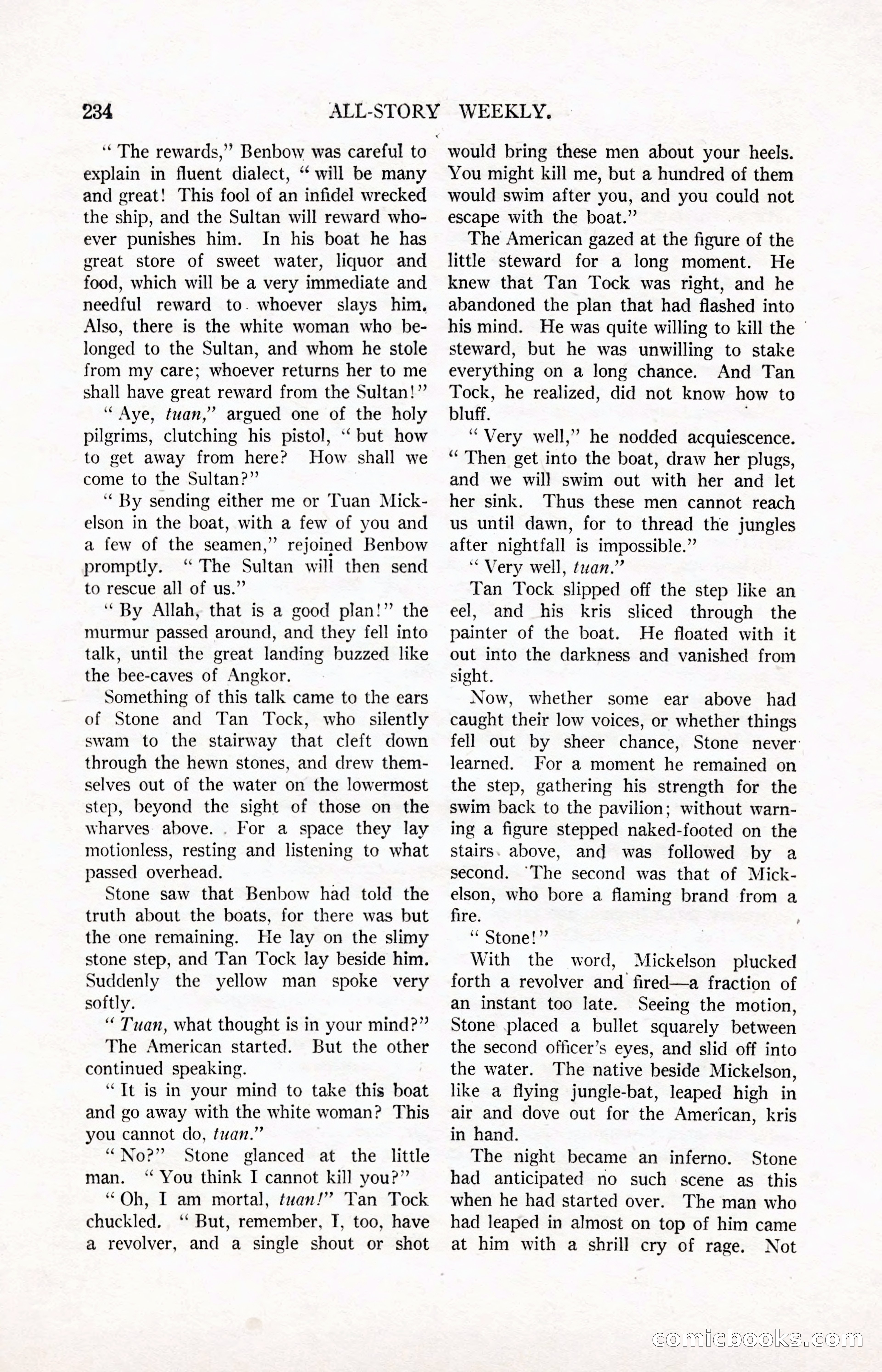 All-Story Weekly, March 24, 1917 — page 68 of 188