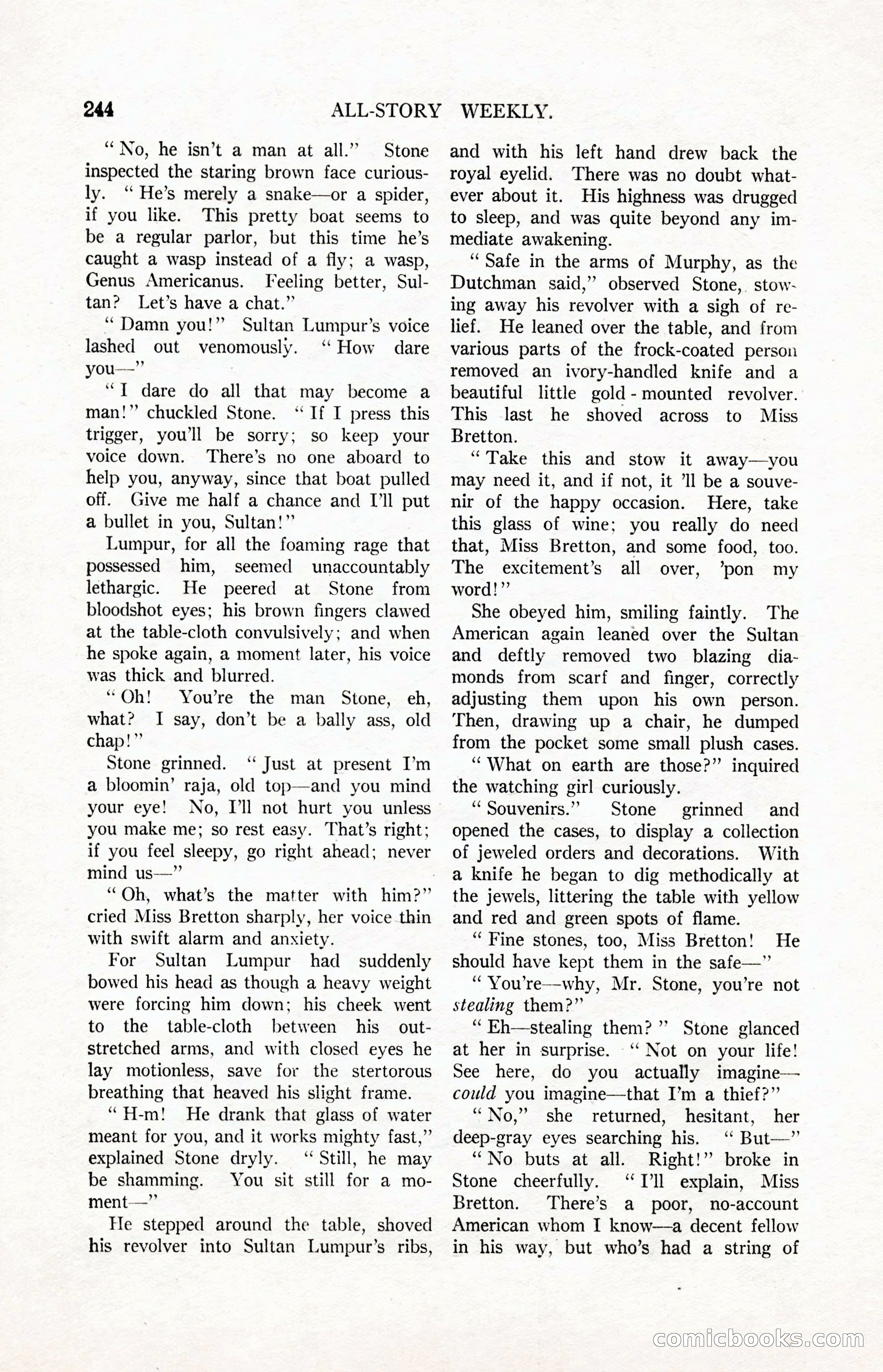 All-Story Weekly, March 24, 1917 — page 78 of 188
