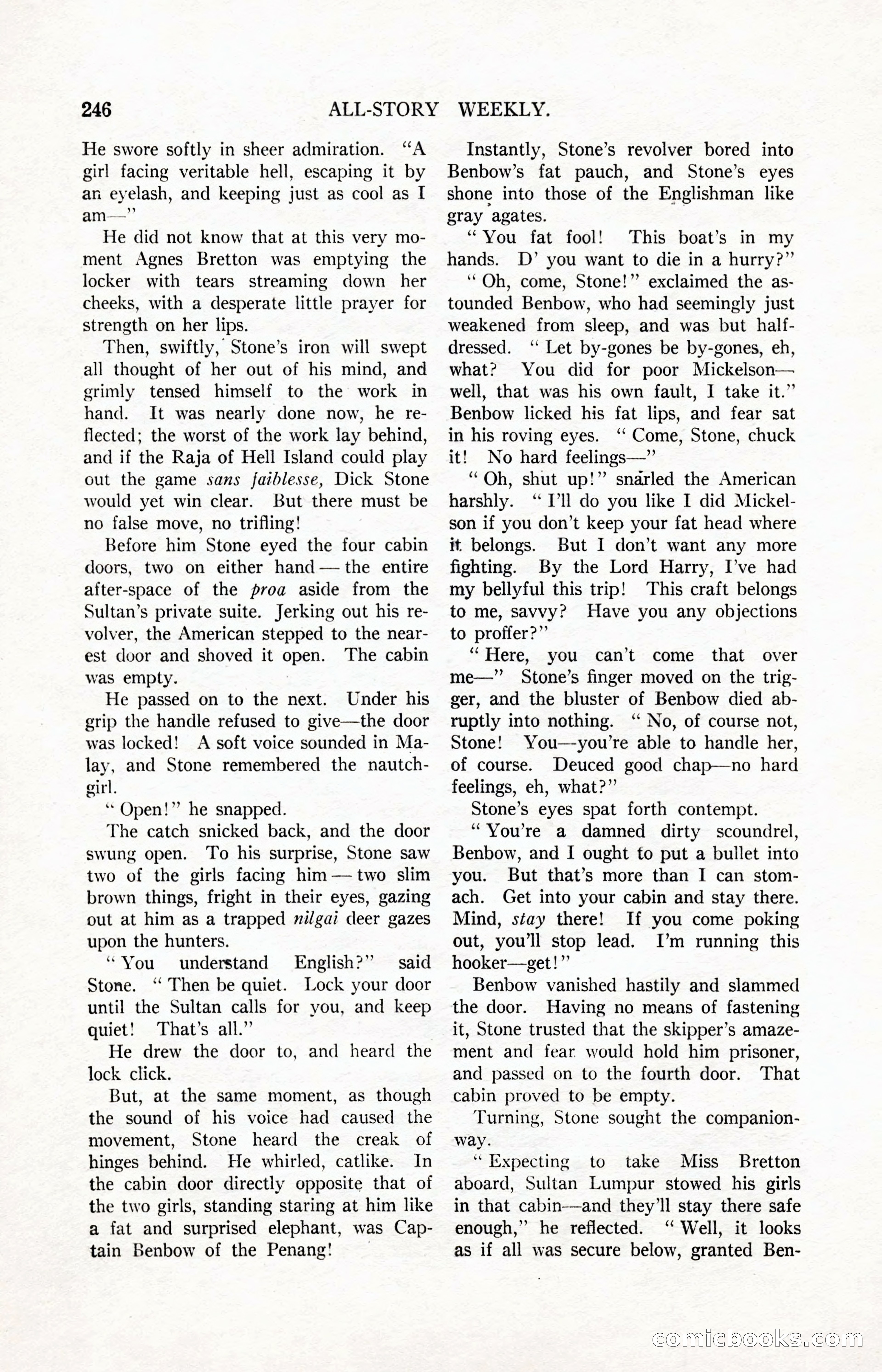 All-Story Weekly, March 24, 1917 — page 80 of 188