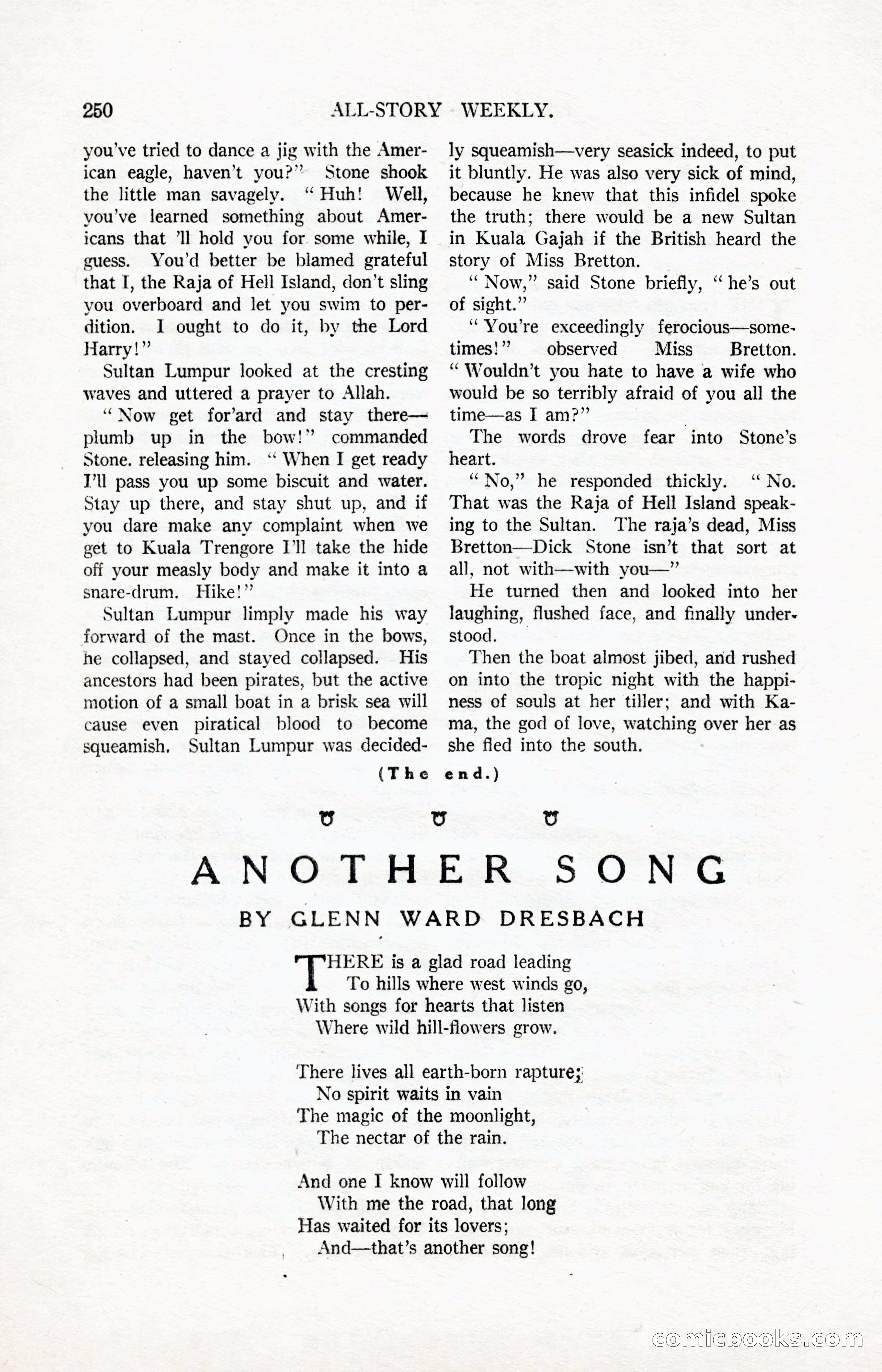 All-Story Weekly, March 24, 1917 — page 84 of 188