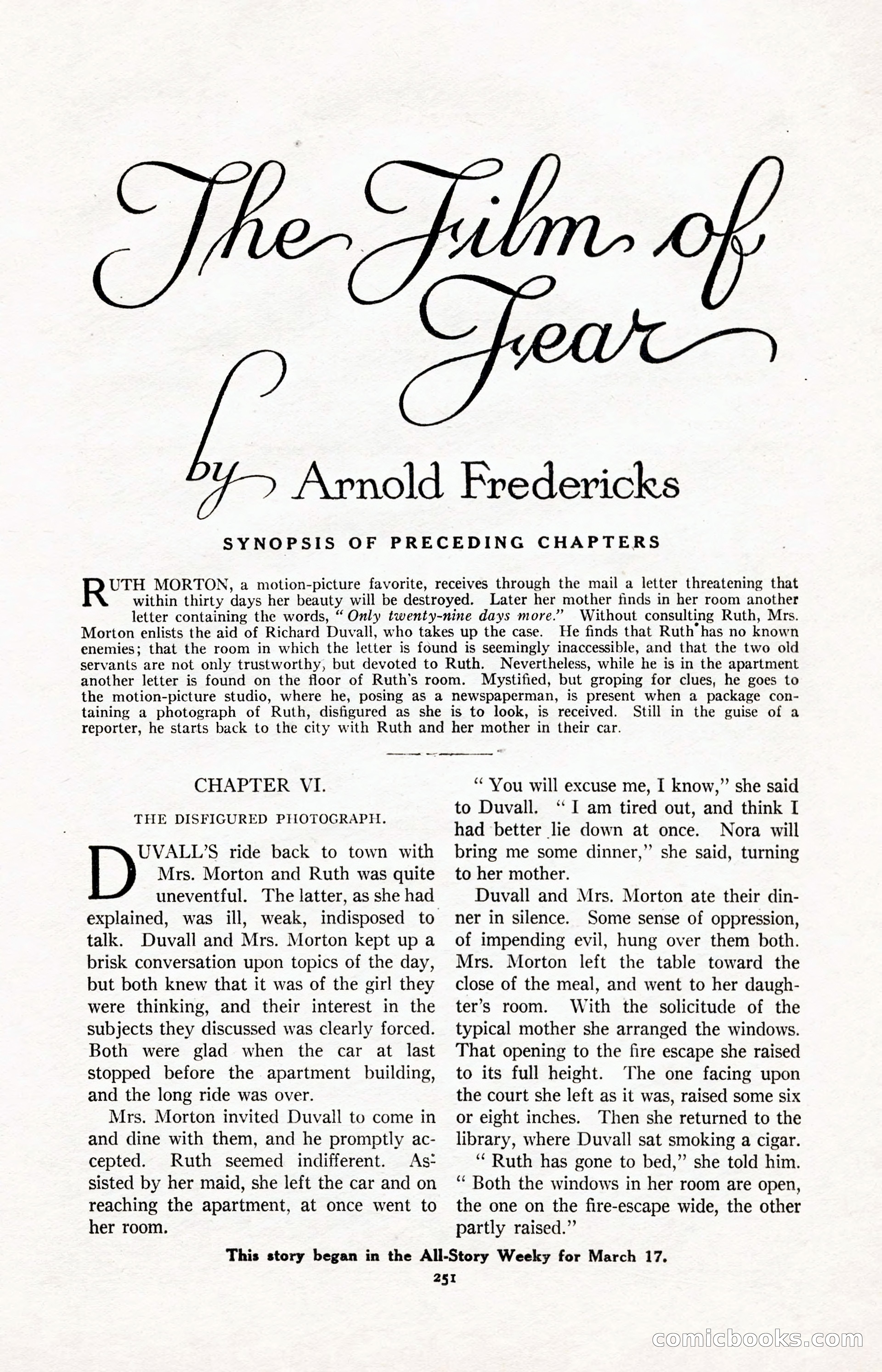 All-Story Weekly, March 24, 1917 — page 85 of 188