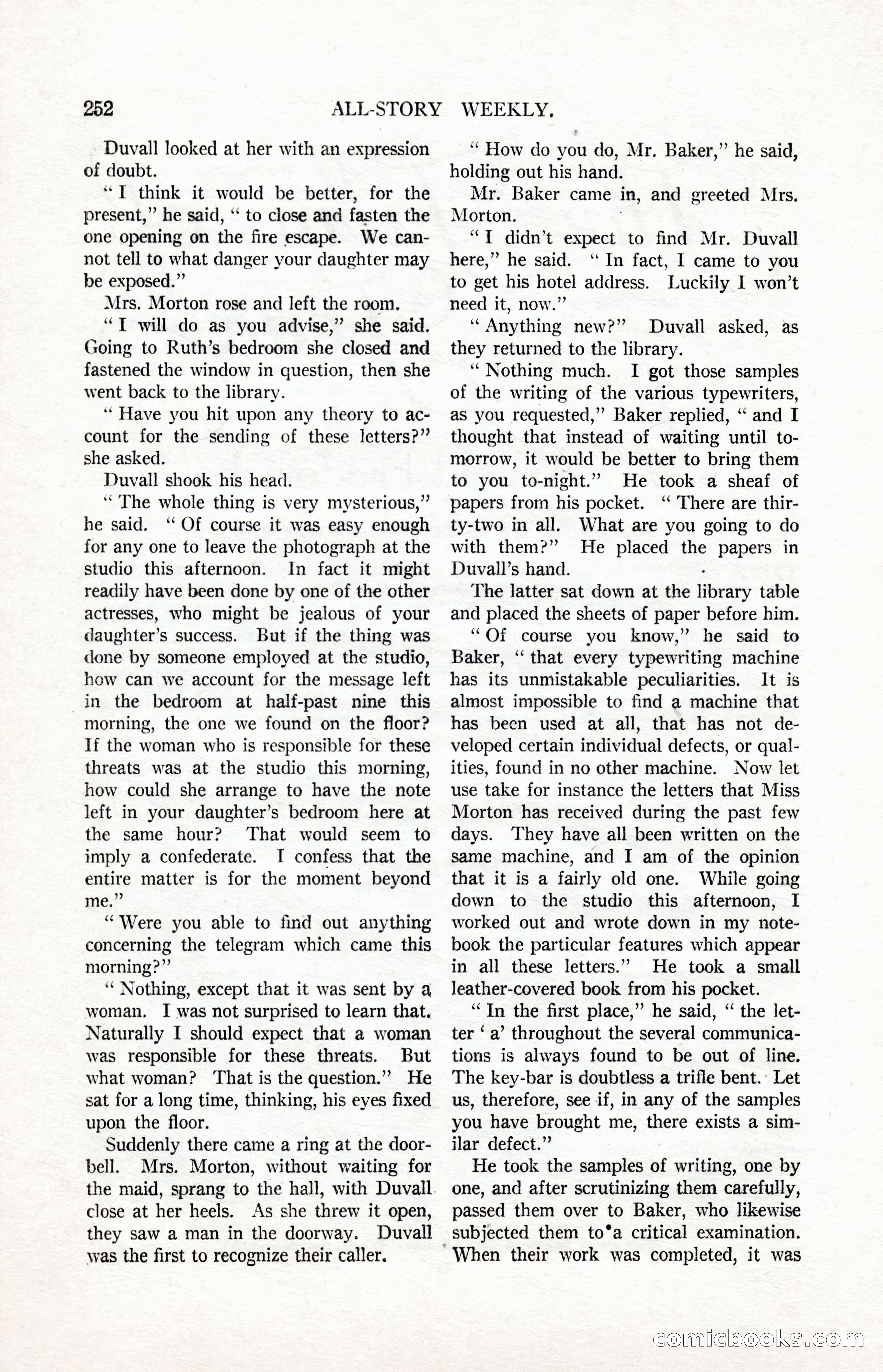 All-Story Weekly, March 24, 1917 — page 86 of 188