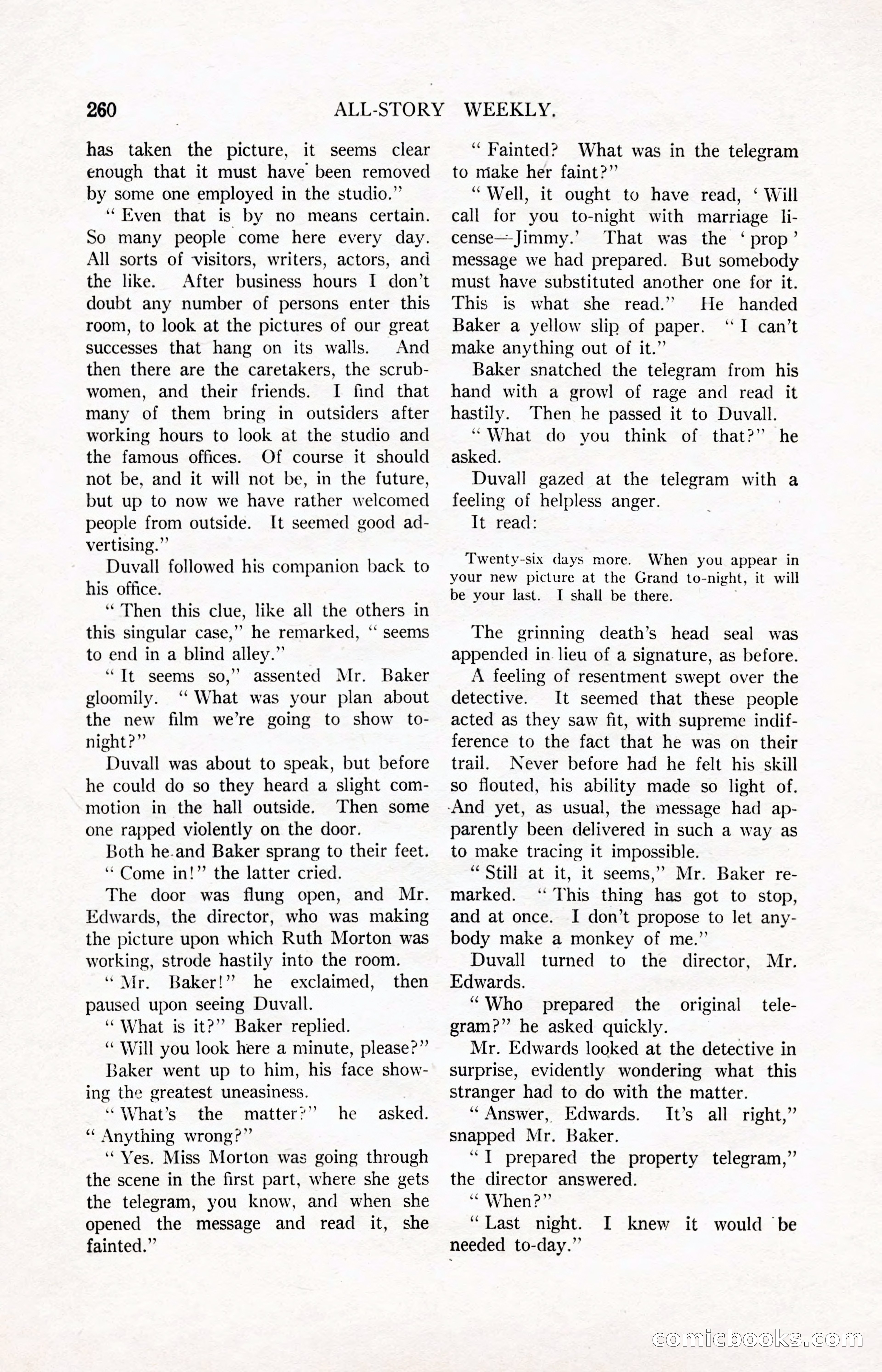 All-Story Weekly, March 24, 1917 — page 94 of 188