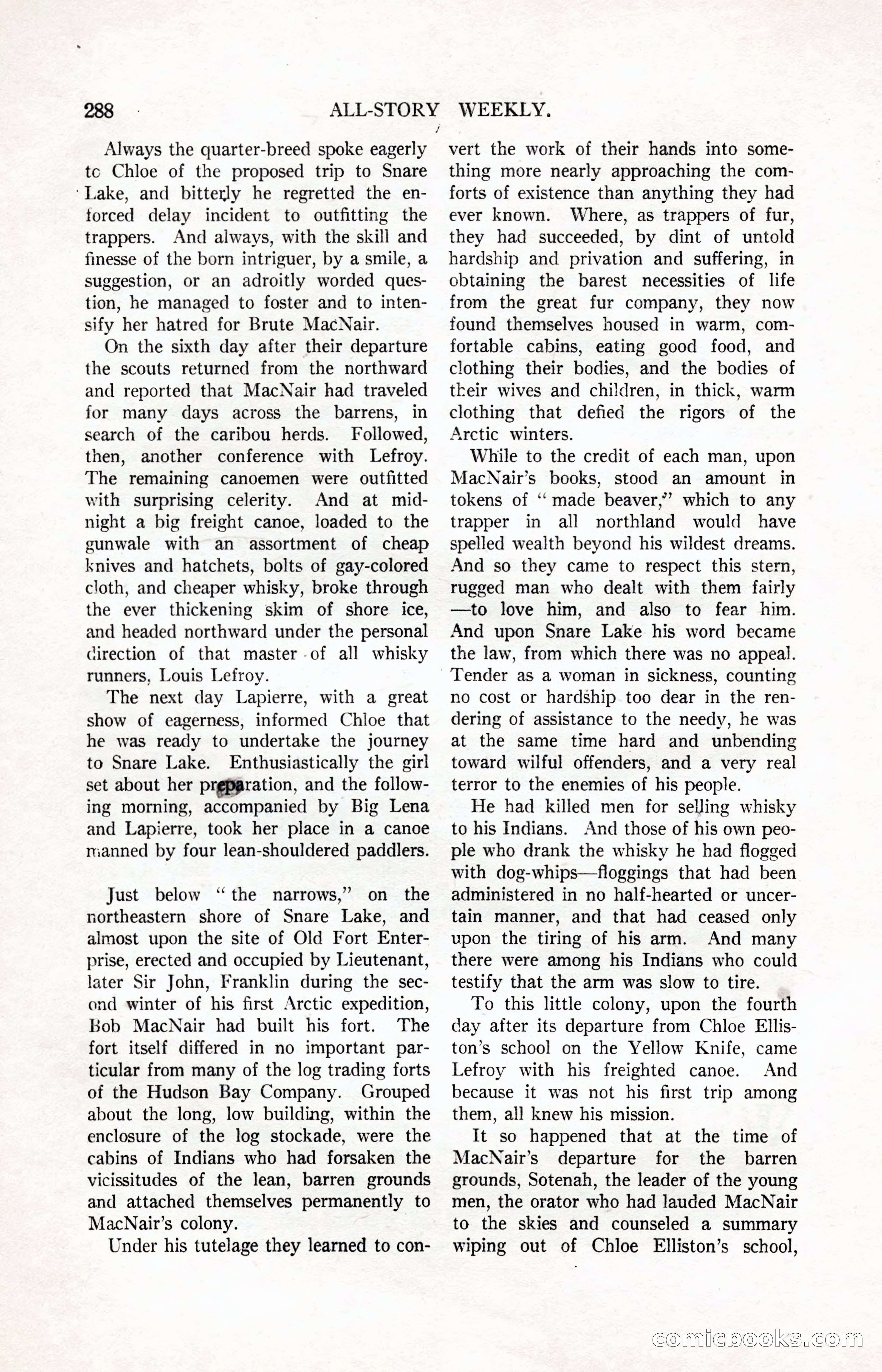 All-Story Weekly, March 24, 1917 — page 122 of 188