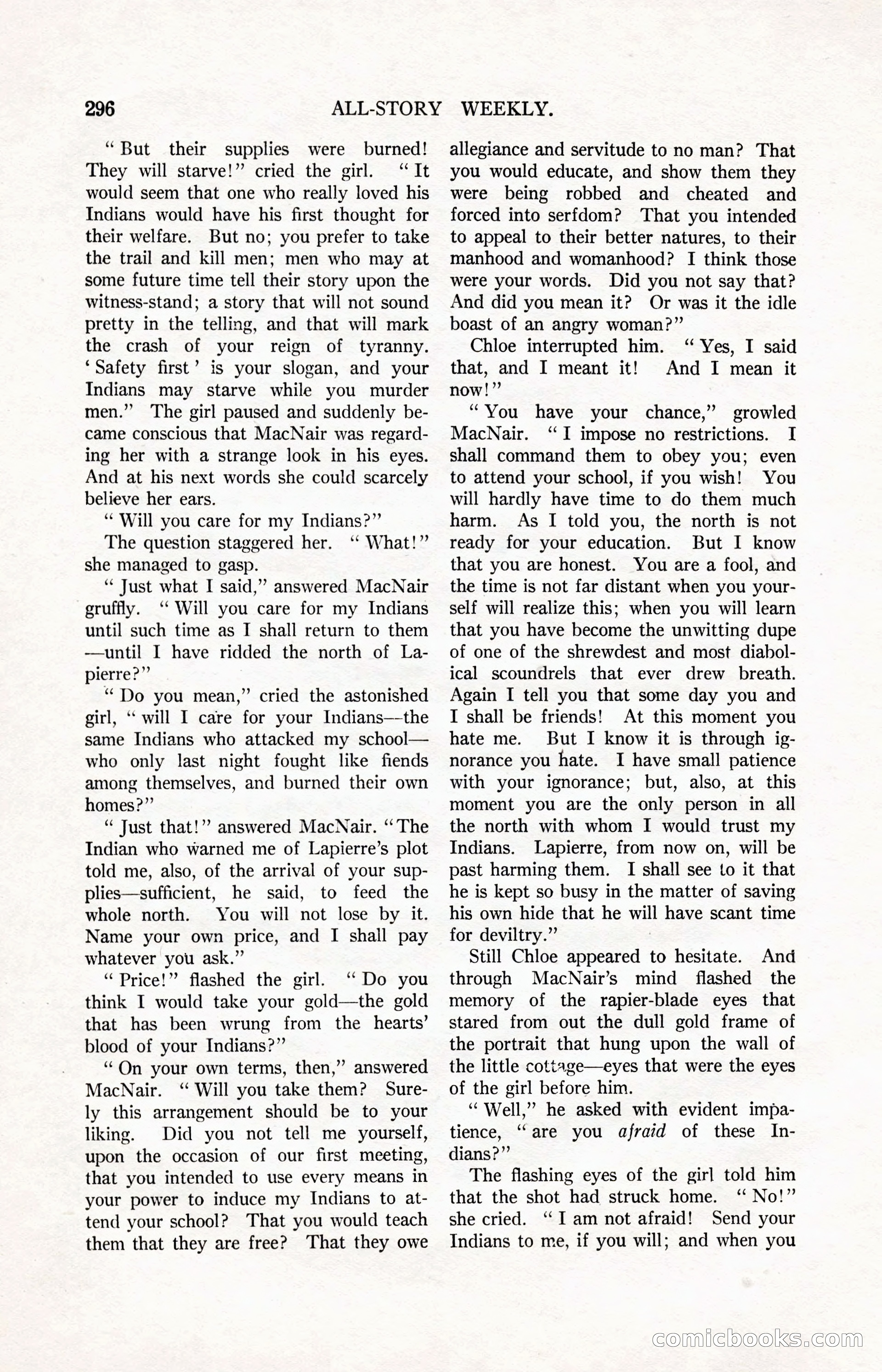 All-Story Weekly, March 24, 1917 — page 130 of 188