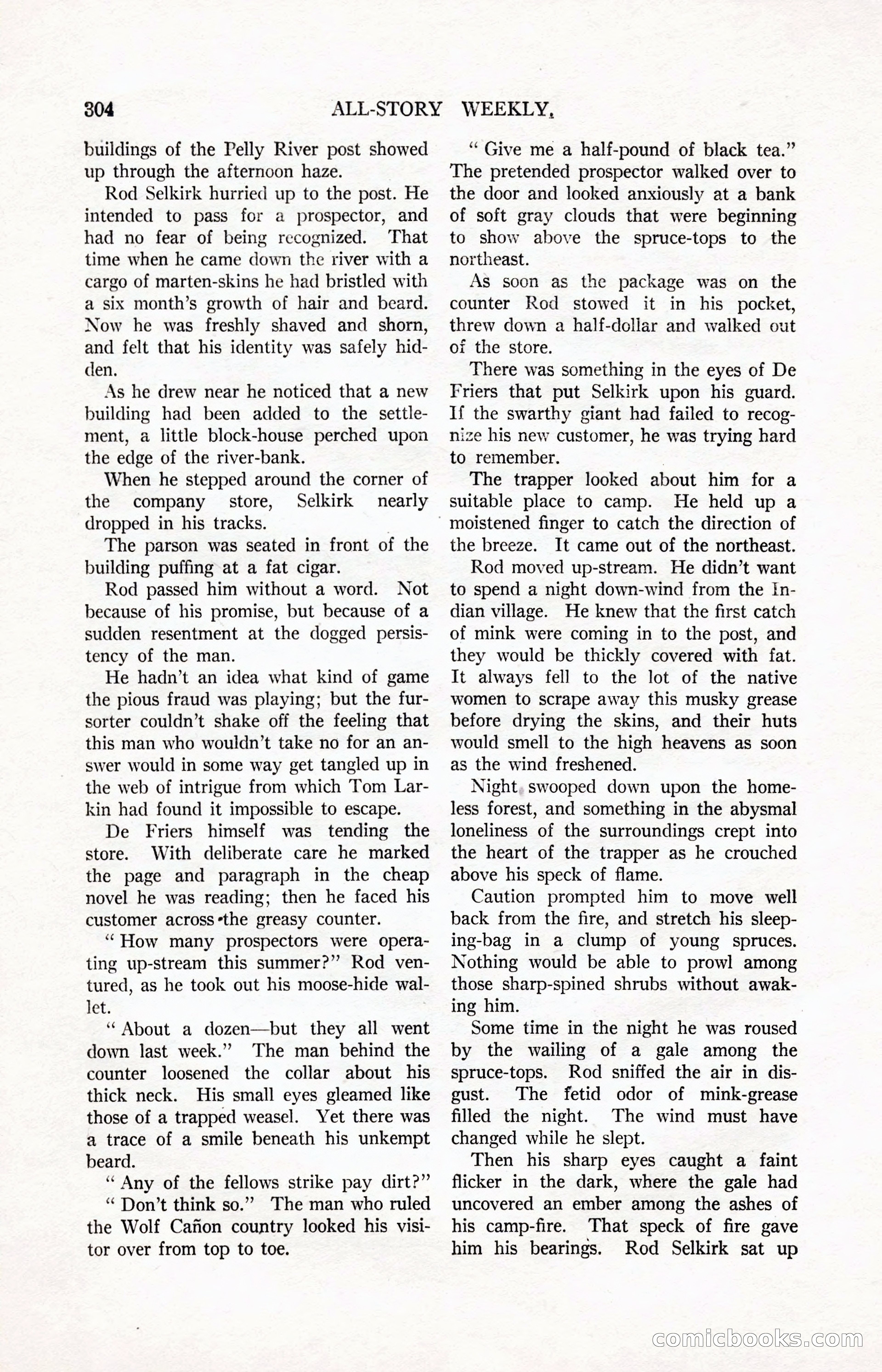 All-Story Weekly, March 24, 1917 — page 138 of 188