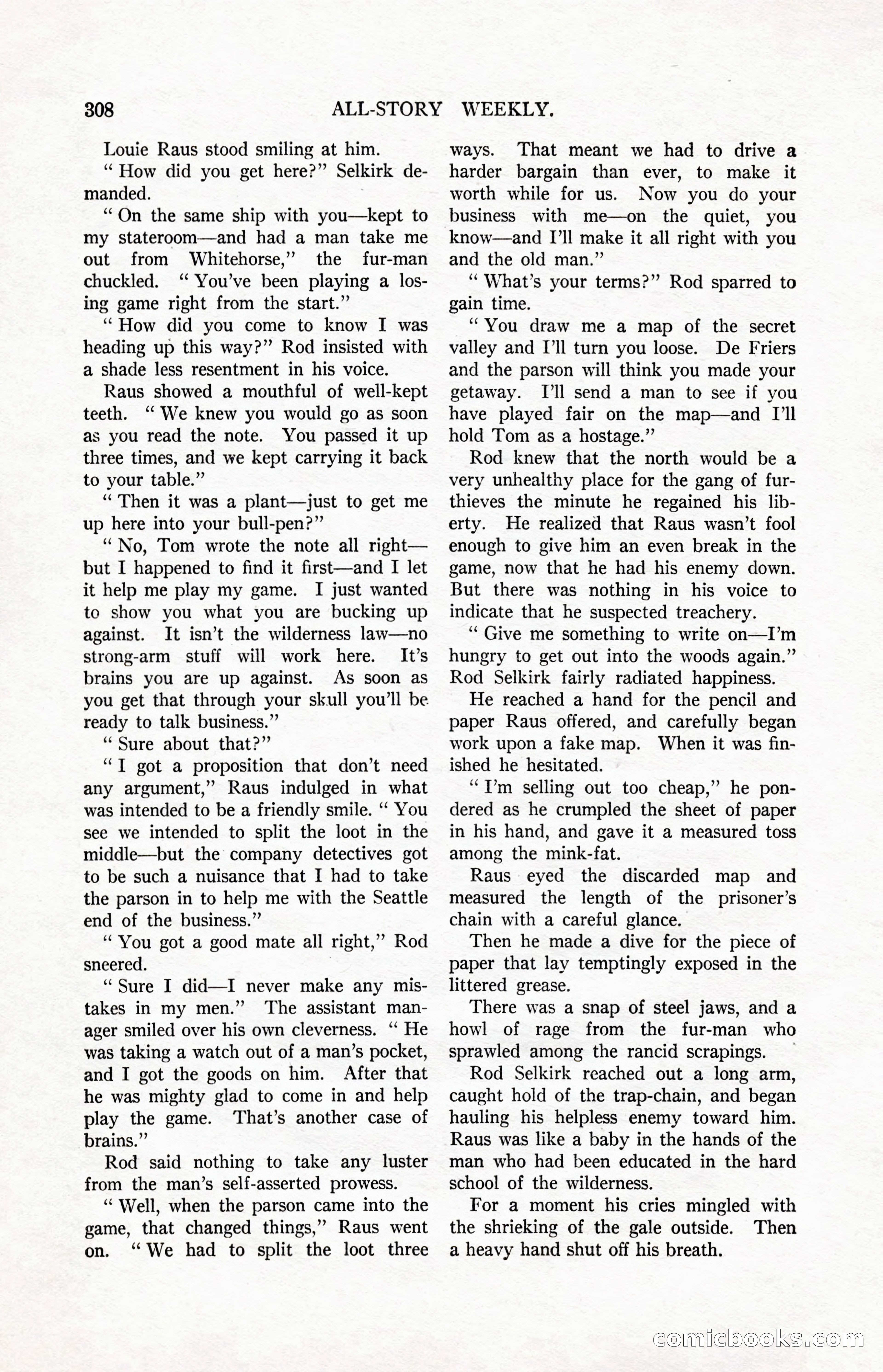 All-Story Weekly, March 24, 1917 — page 142 of 188