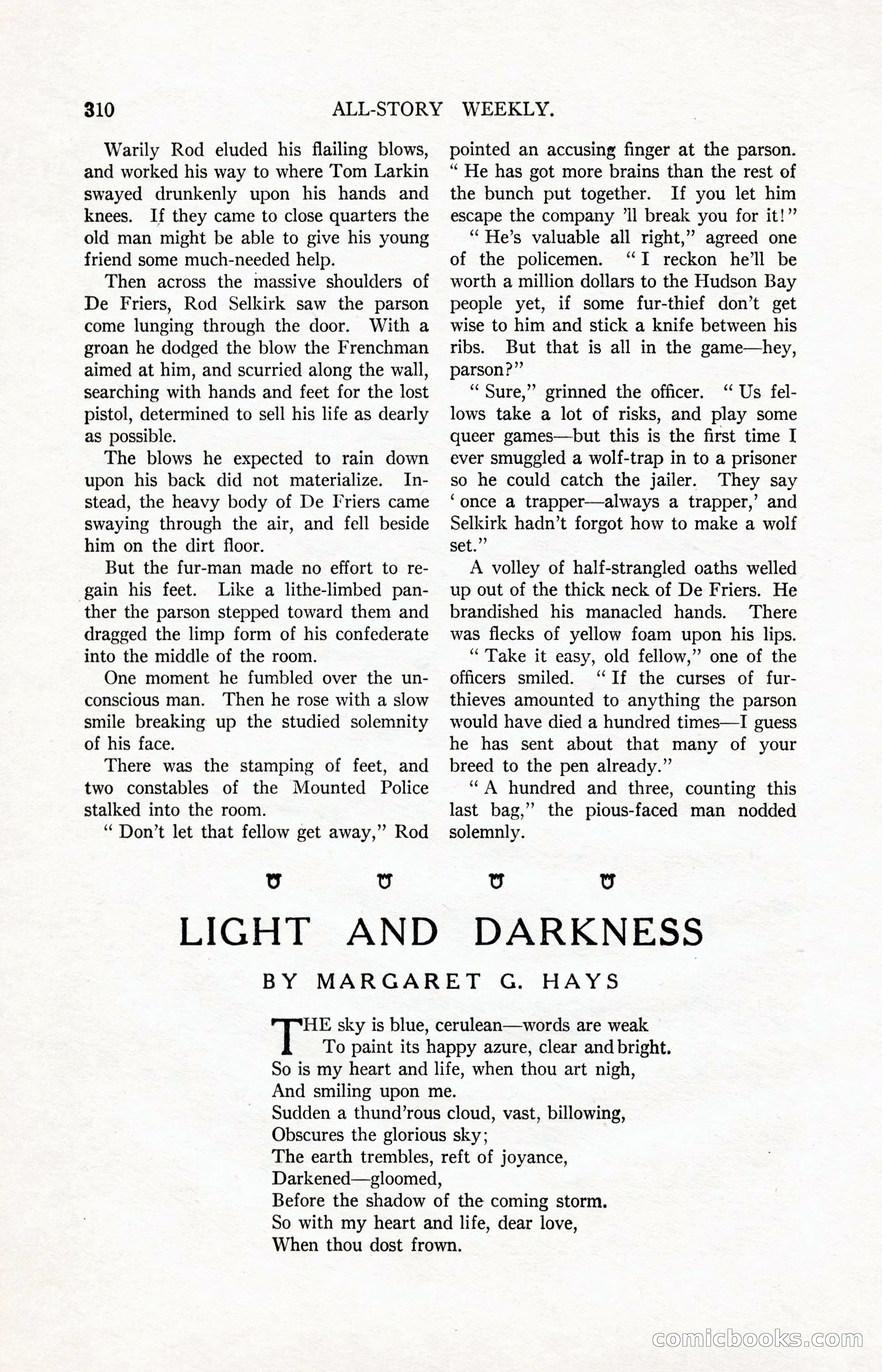 All-Story Weekly, March 24, 1917 — page 144 of 188