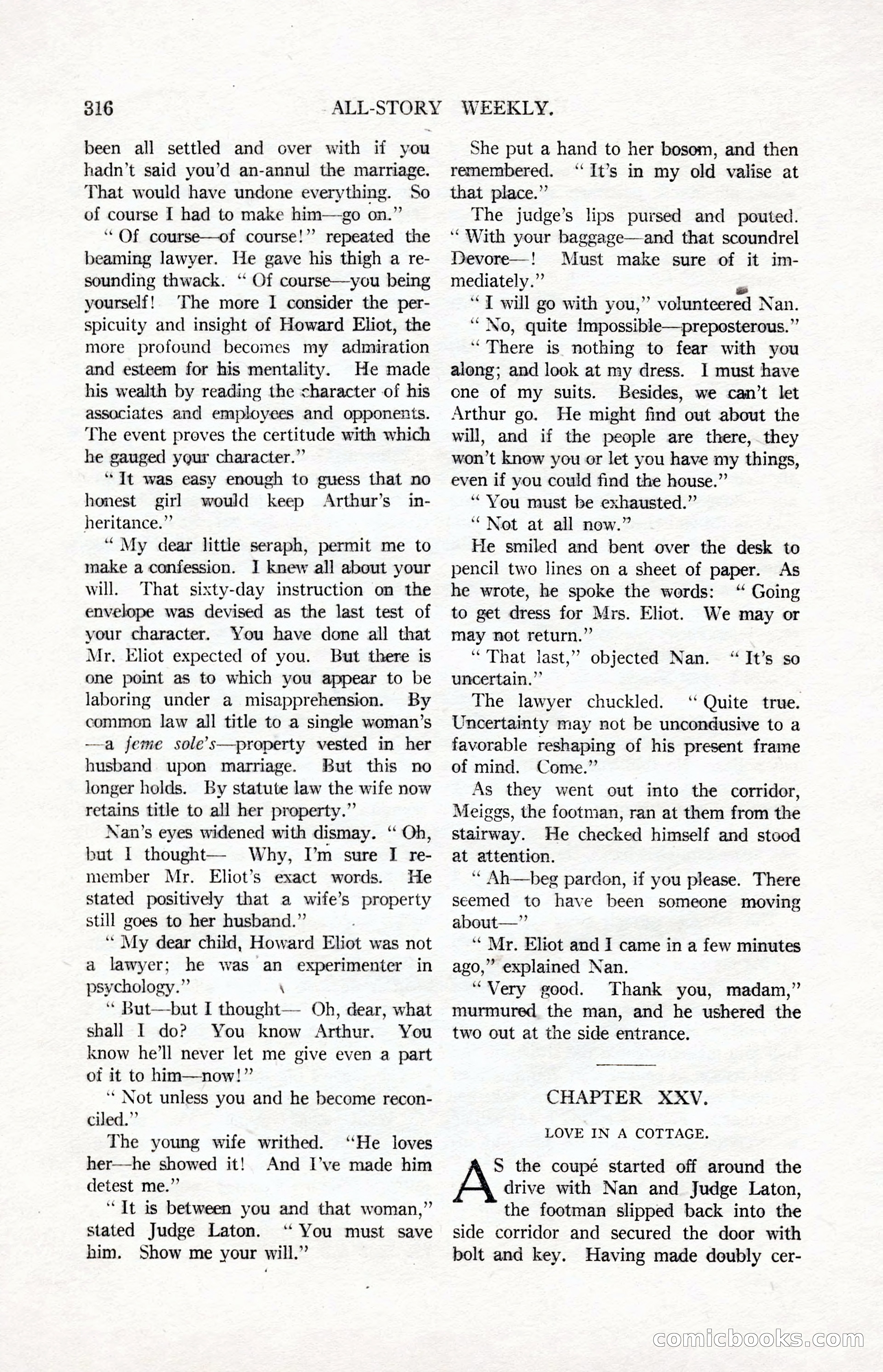 All-Story Weekly, March 24, 1917 — page 150 of 188