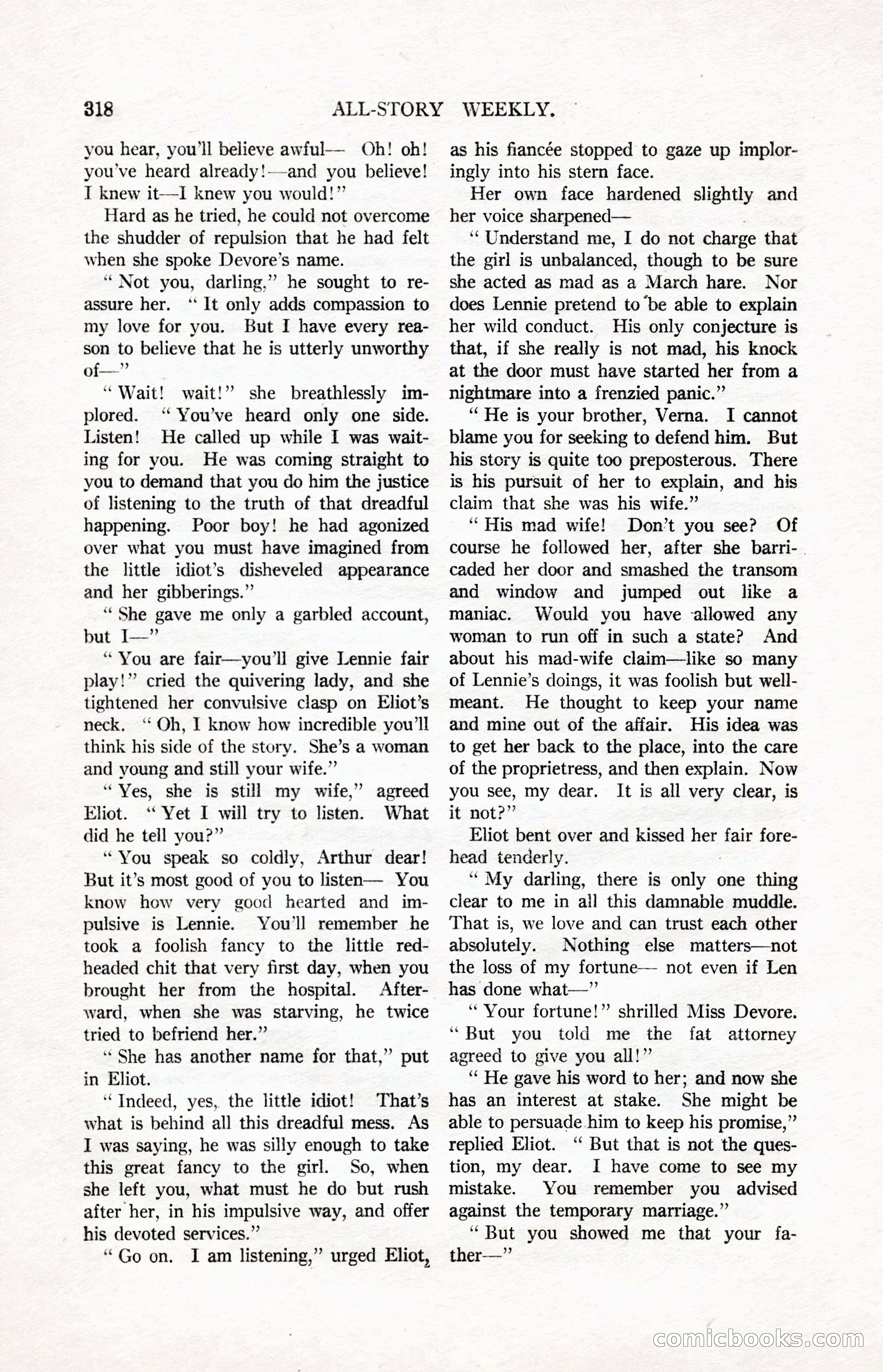 All-Story Weekly, March 24, 1917 — page 152 of 188