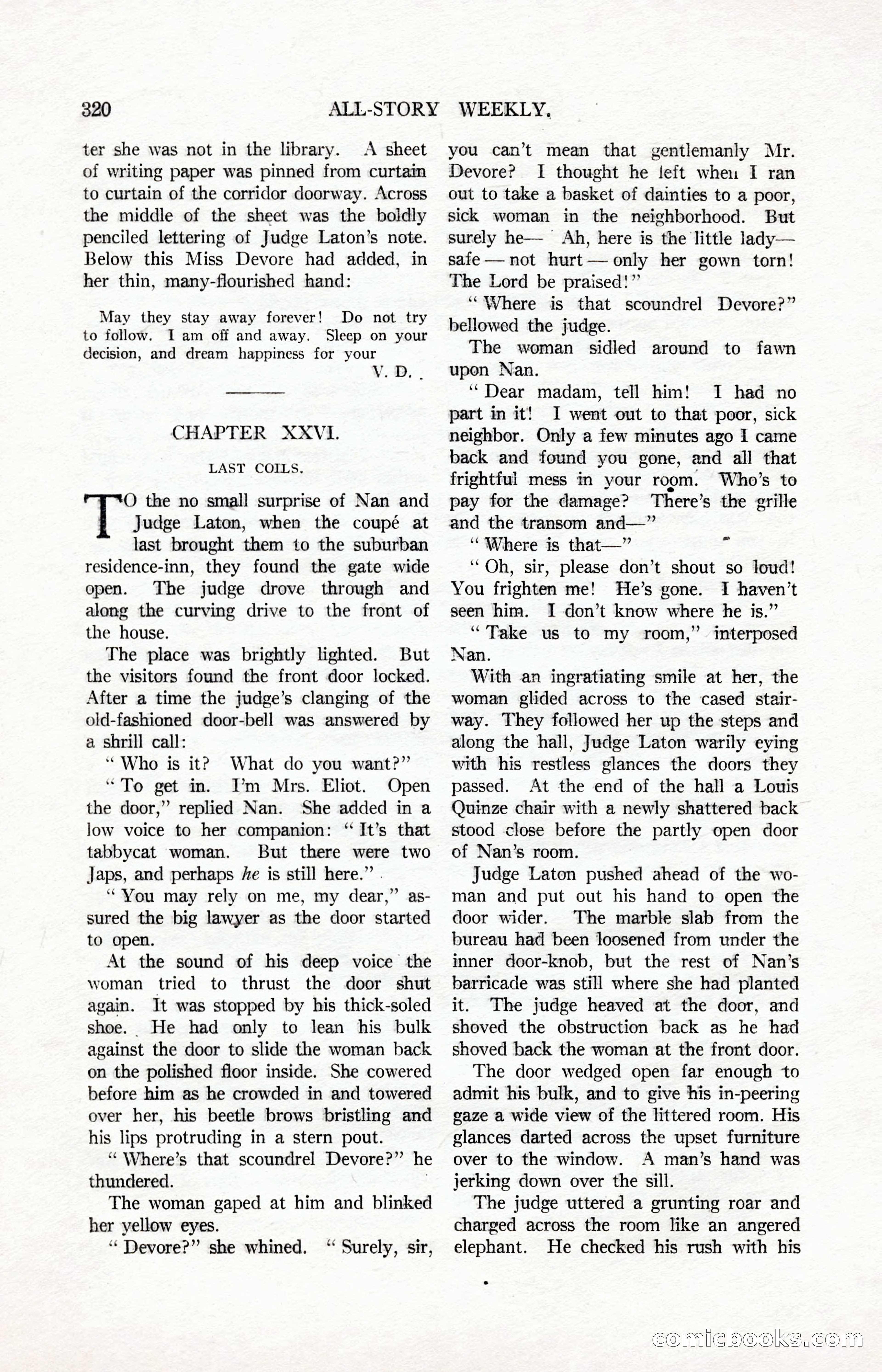 All-Story Weekly, March 24, 1917 — page 154 of 188