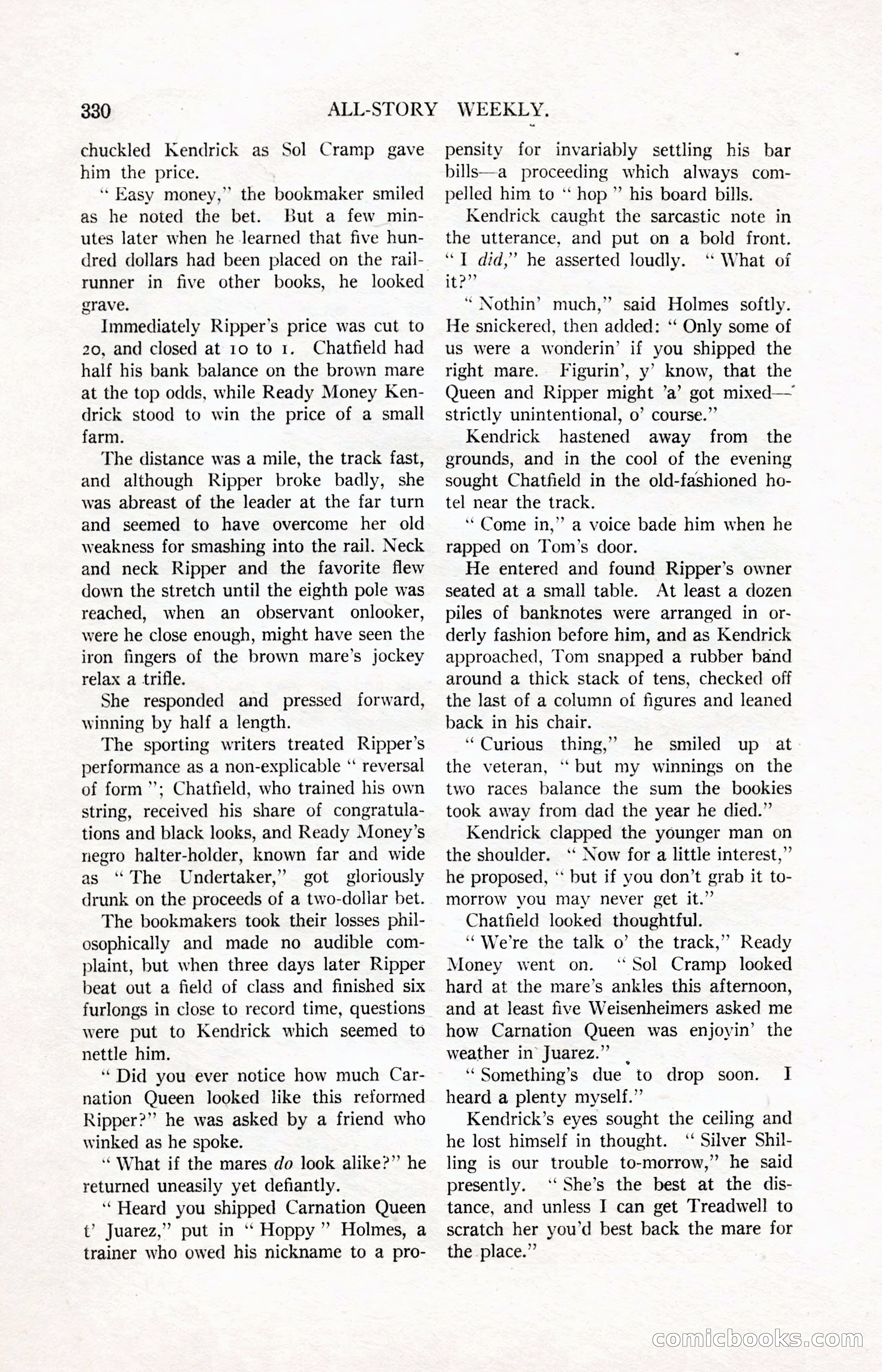All-Story Weekly, March 24, 1917 — page 164 of 188