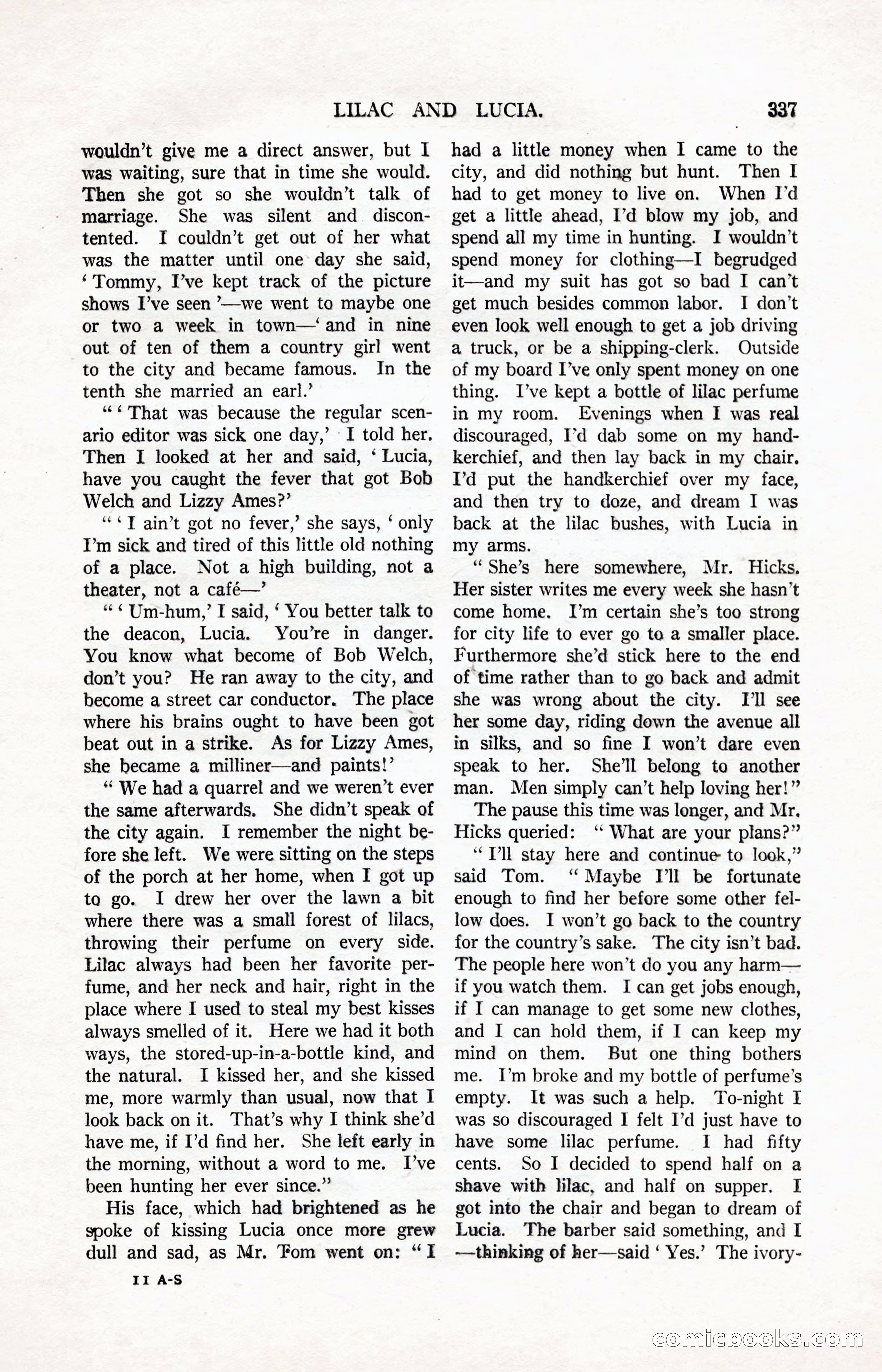 All-Story Weekly, March 24, 1917 — page 171 of 188