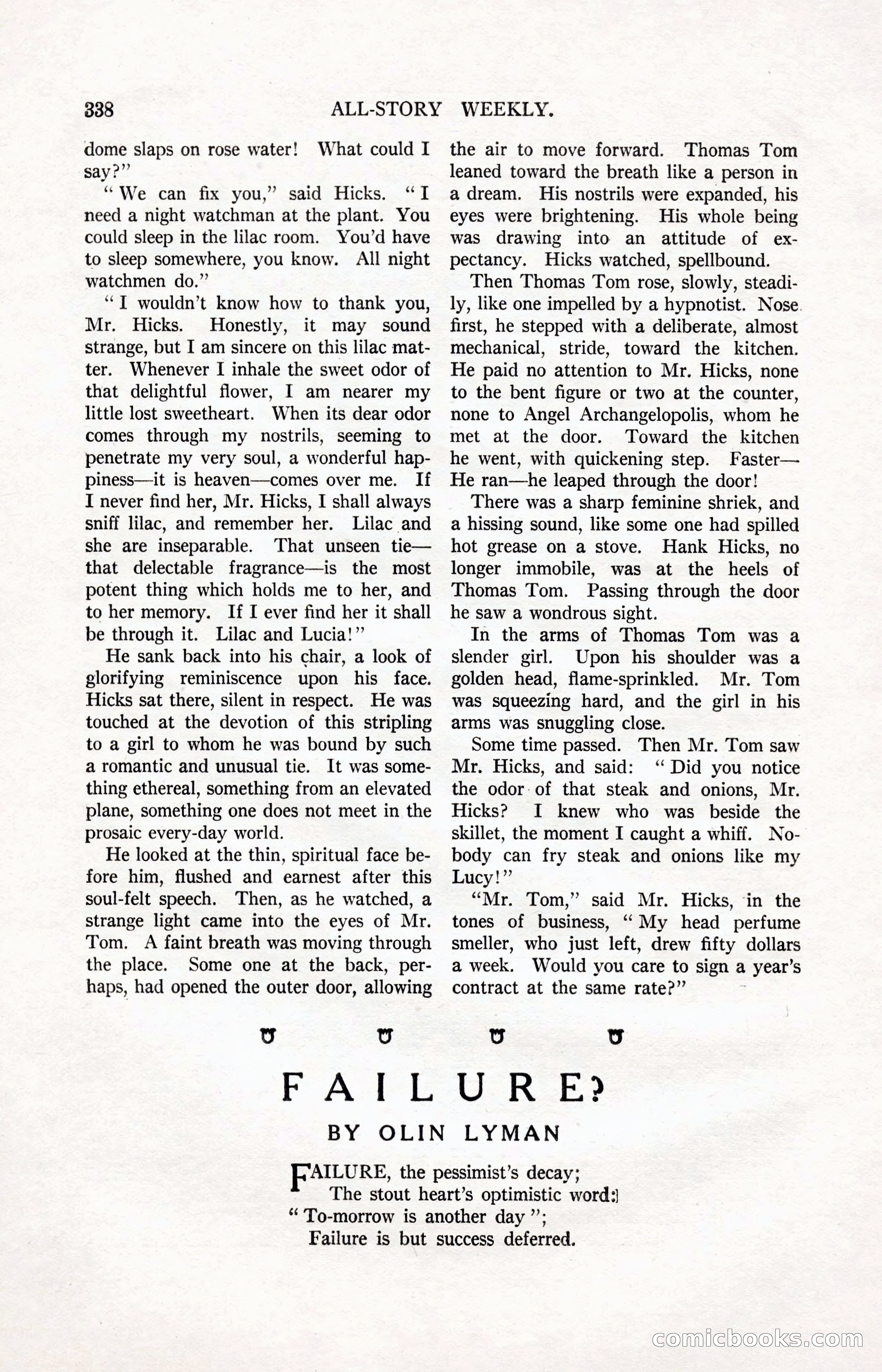 All-Story Weekly, March 24, 1917 — page 172 of 188